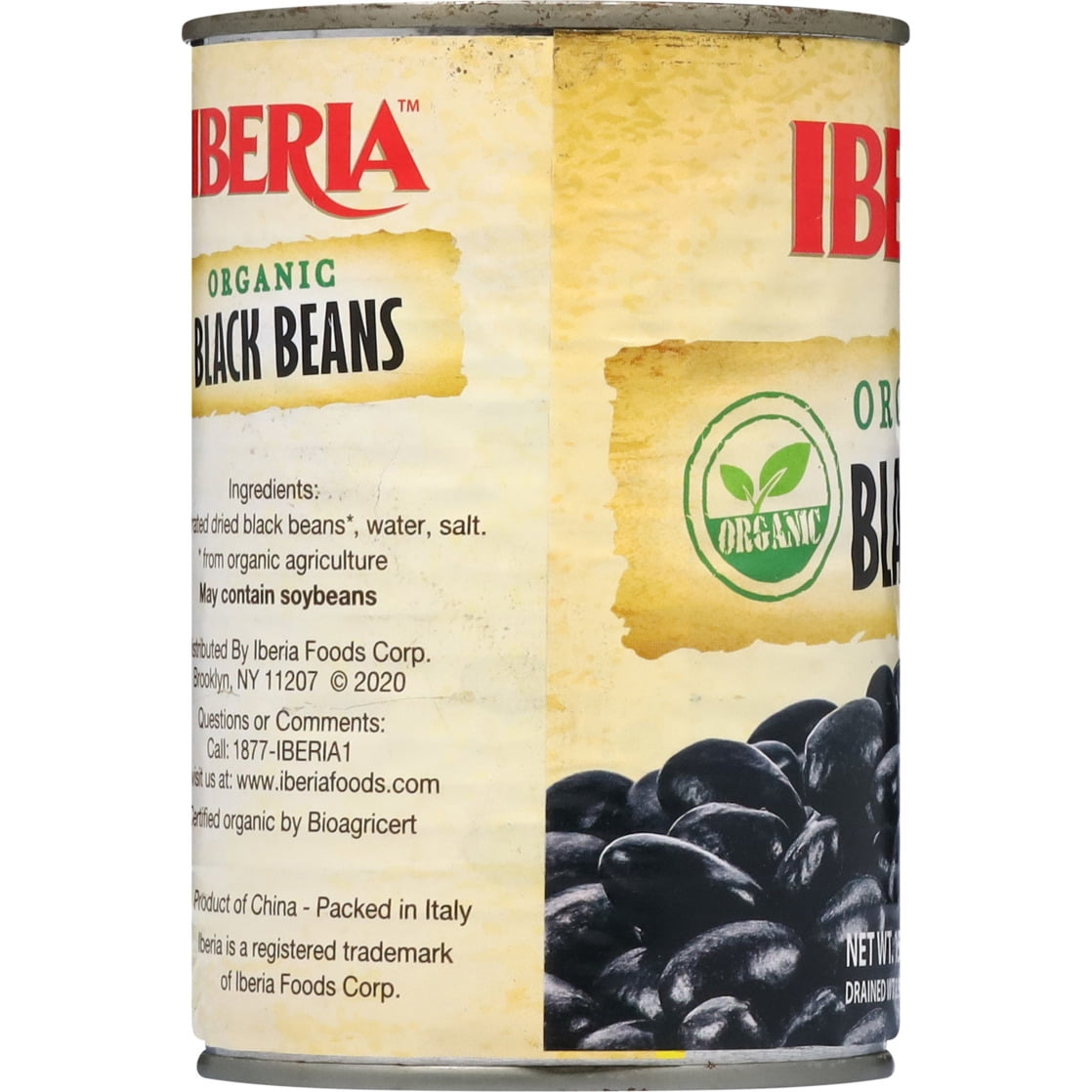 Iberia Organic Black Beans (Black, 15 oz) nkza7