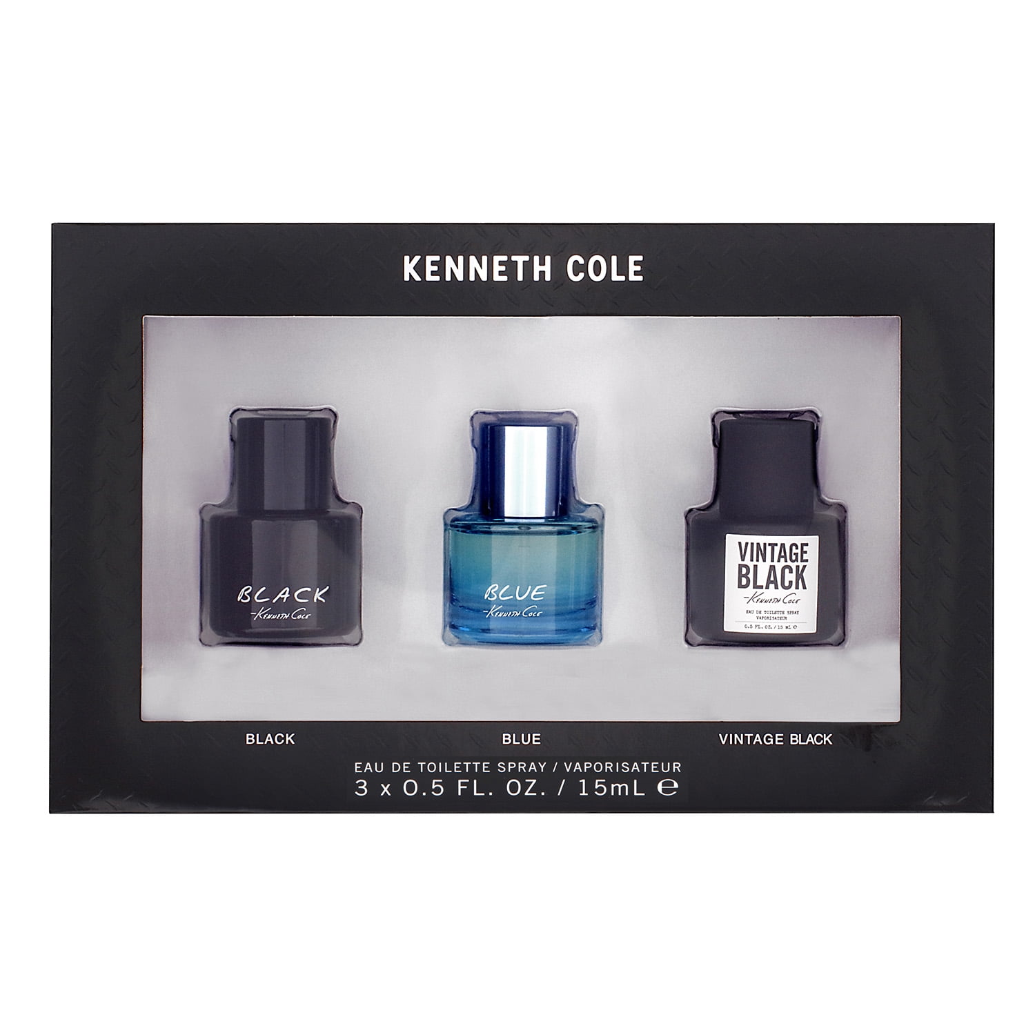 Kenneth Cole Men's Cologne Gift Set, Assorted Fragrance Collection (3 Pieces, 0.5 fl oz) y3gew
