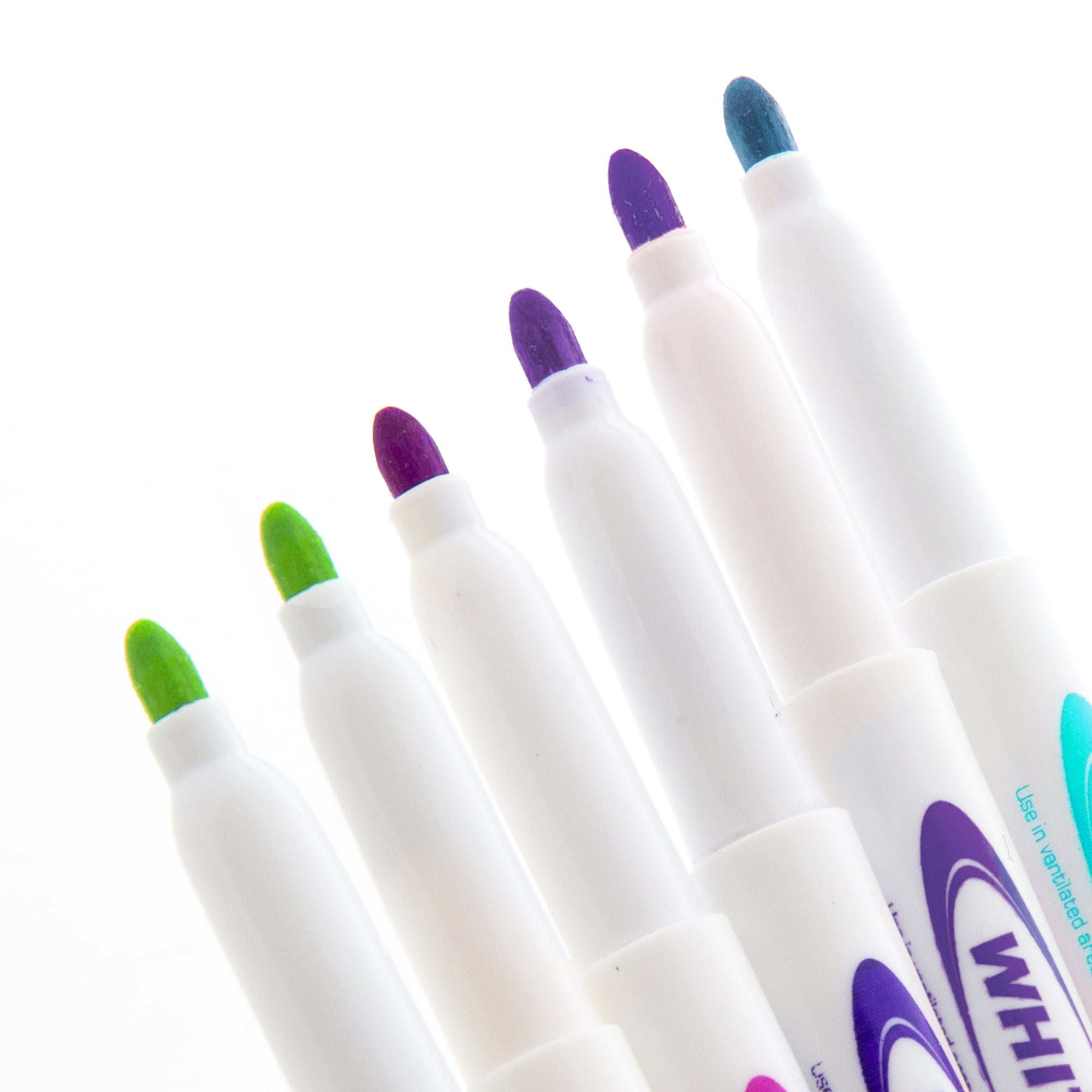 BAZIC Dry Erase Markers Fine Tip Vivid Ink (Assorted Colors, 96-Pack) 3o5dt