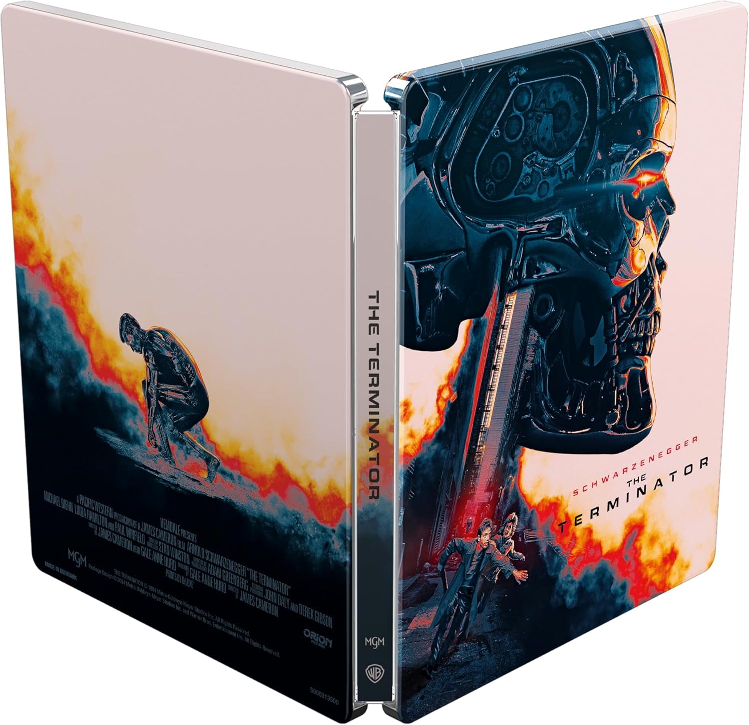 The Terminator 40th Anniversary Limited Edition Steelbook (1984) 4K Ultra HD + Blu-Ray (1 Disc Set) 6121q