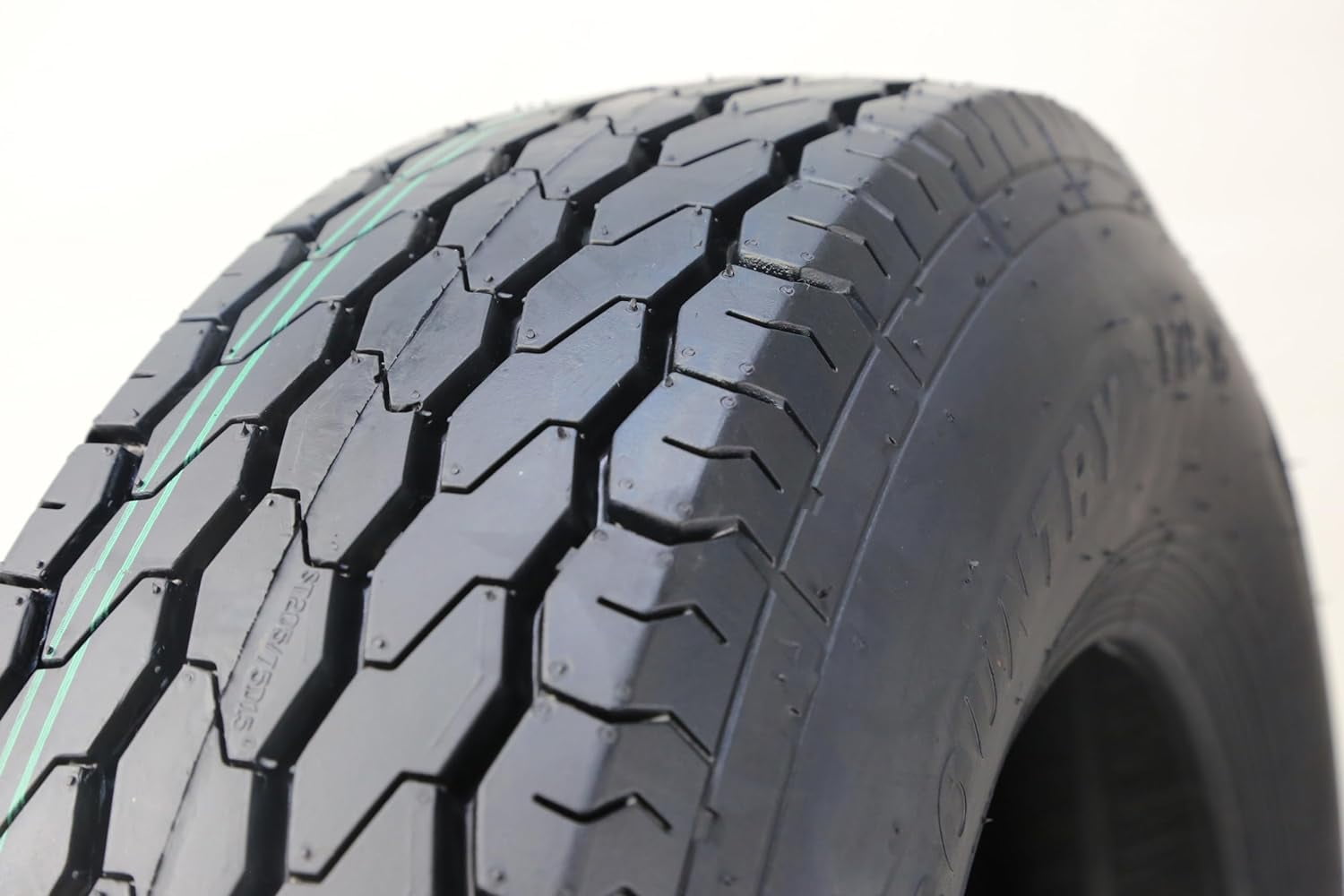 Free Country ST 205/75D15 Deep Tread Trailer Tires (Black, Set of 2) bl274