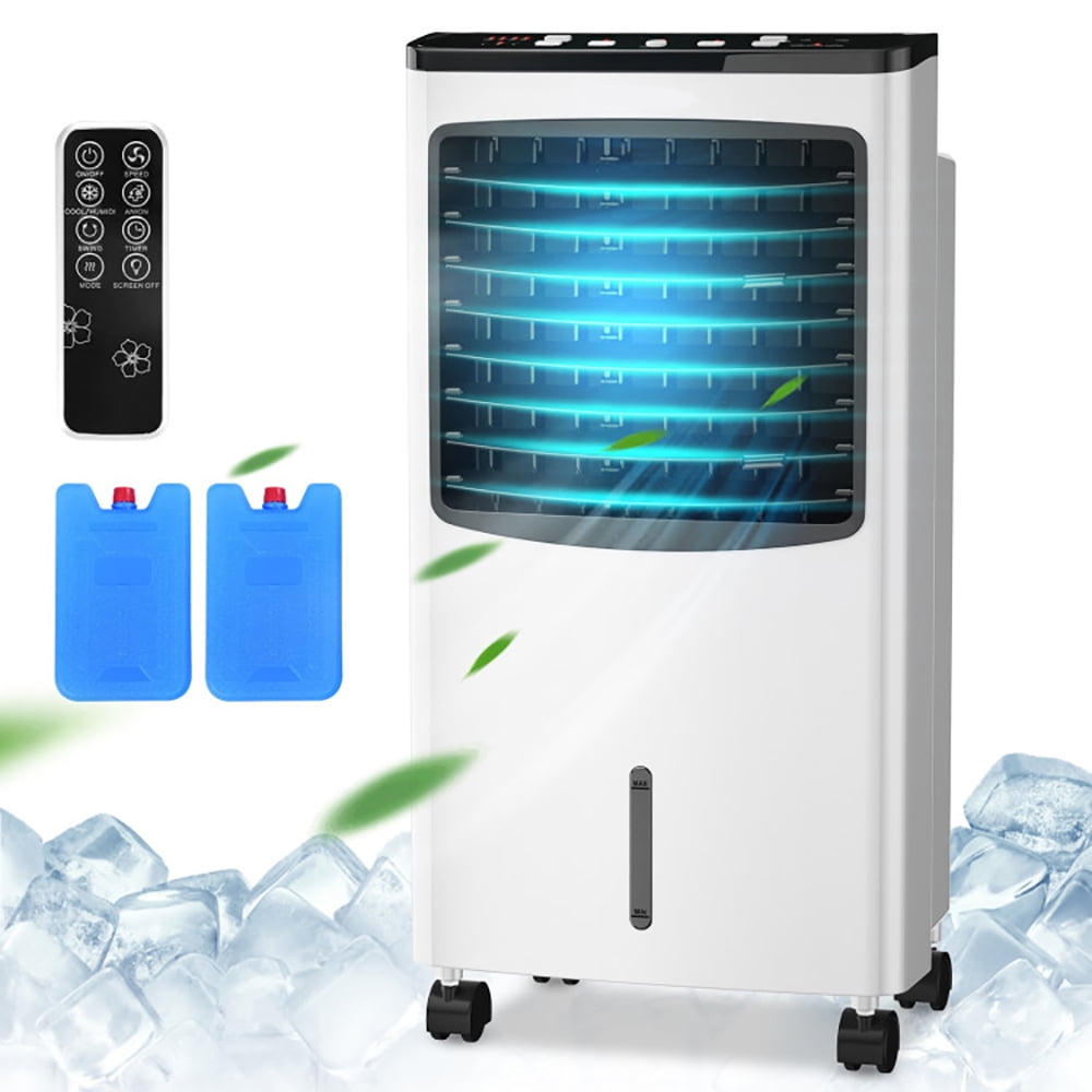Topcobe 3-in-1 Portable Evaporative Air Cooler with Remote Control (White, 1 Unit) etvo4