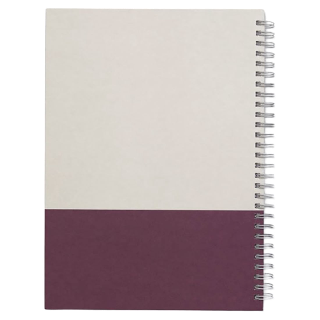 WorkLife Brands TRU RED Hard Cover Ruled Notebook (Gray/Purple, 6.5 in x 9.5 in) 95z4w