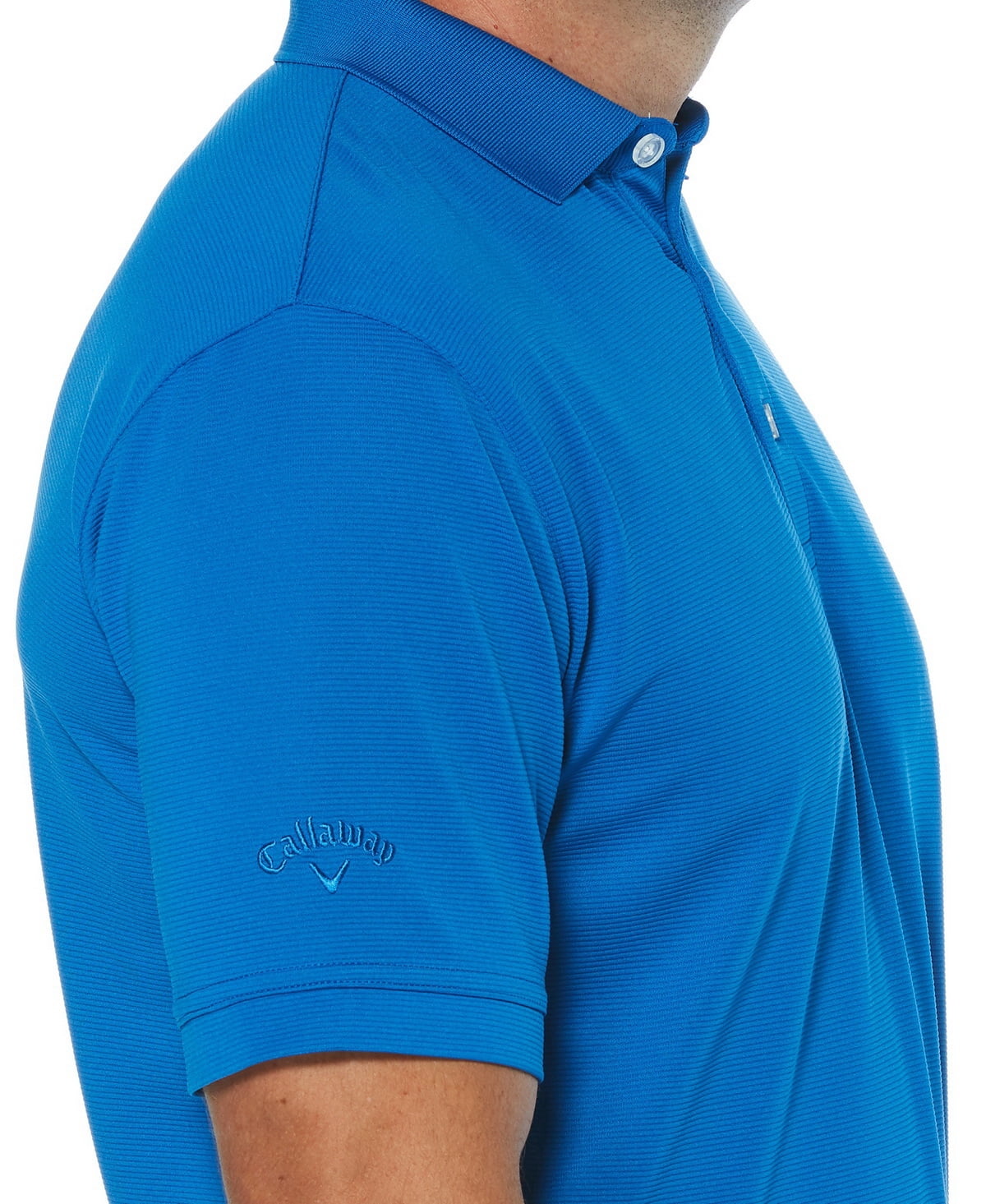 Callaway Apparel Ottoman Polo Shirt Moisture-Wicking Performance Golf Top (Magnetic Blue, 3XL) 2hdzb