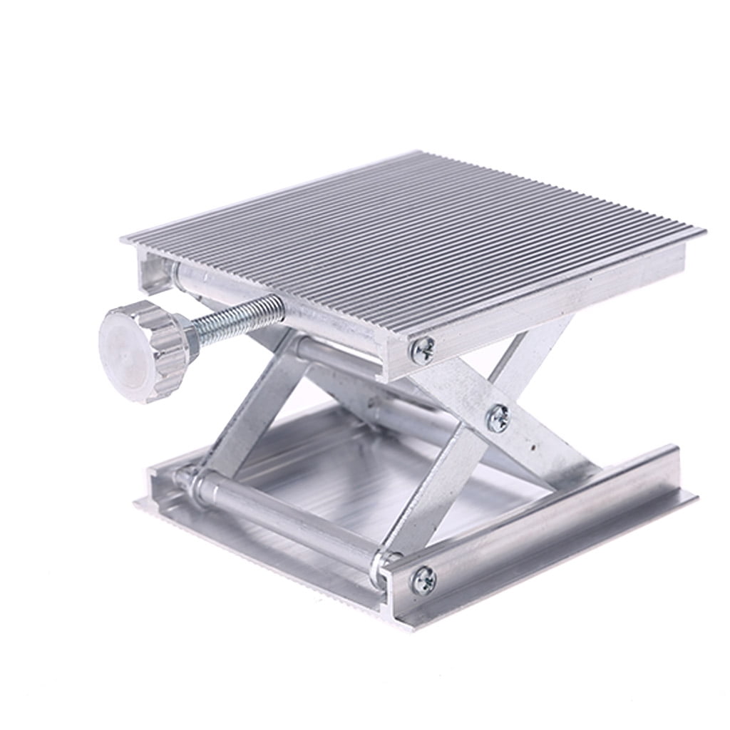 Hiabio Motorcycle Scissors Jack Lift Stand for Street Bikes and Cruisers (Silver, 8 in x 8 in) bfyy8