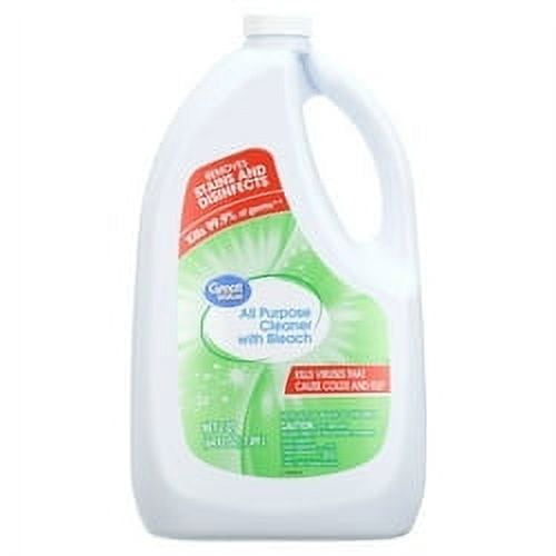 Great Value All Purpose Cleaner with Bleach Disinfectant Refill (64 fl oz) gfofs