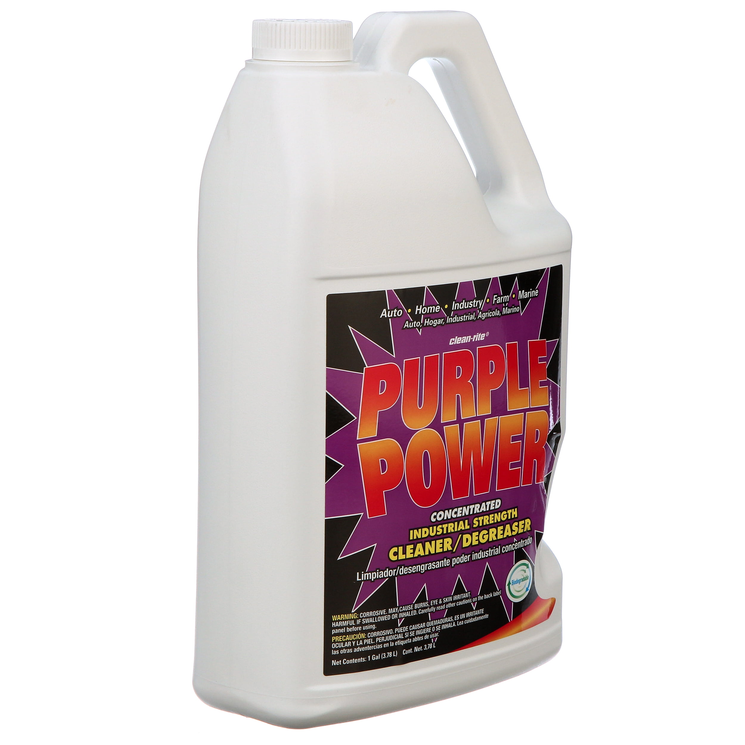 Purple Power Industrial Strength Degreaser and Cleaner (Purple, 128 fl oz) qeln3
