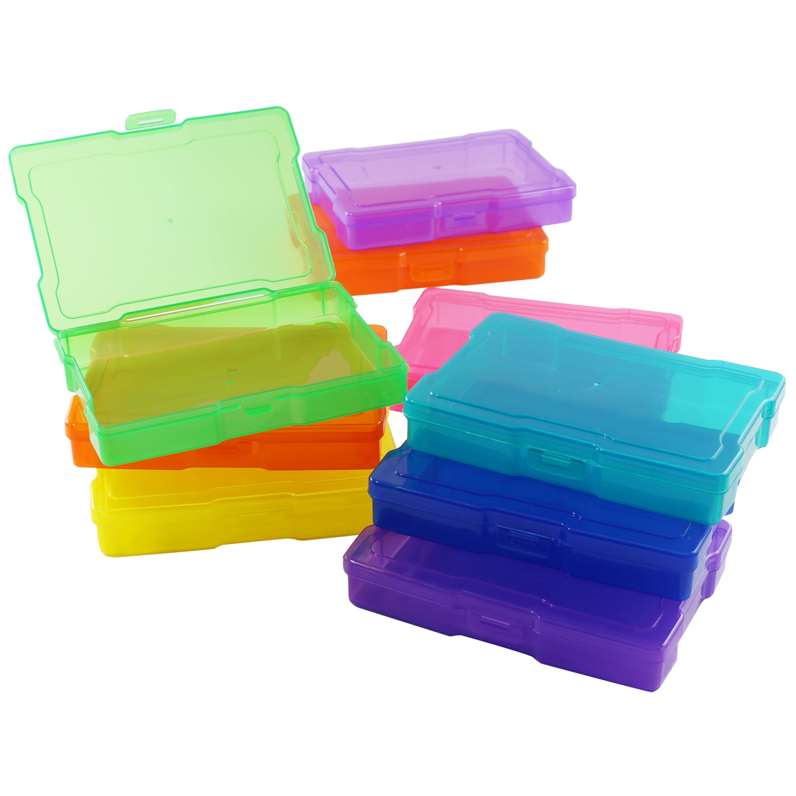 Simply Tidy Photo & Craft Keeper Storage Organizer (Multicolor, 16-Case Set) 69wev