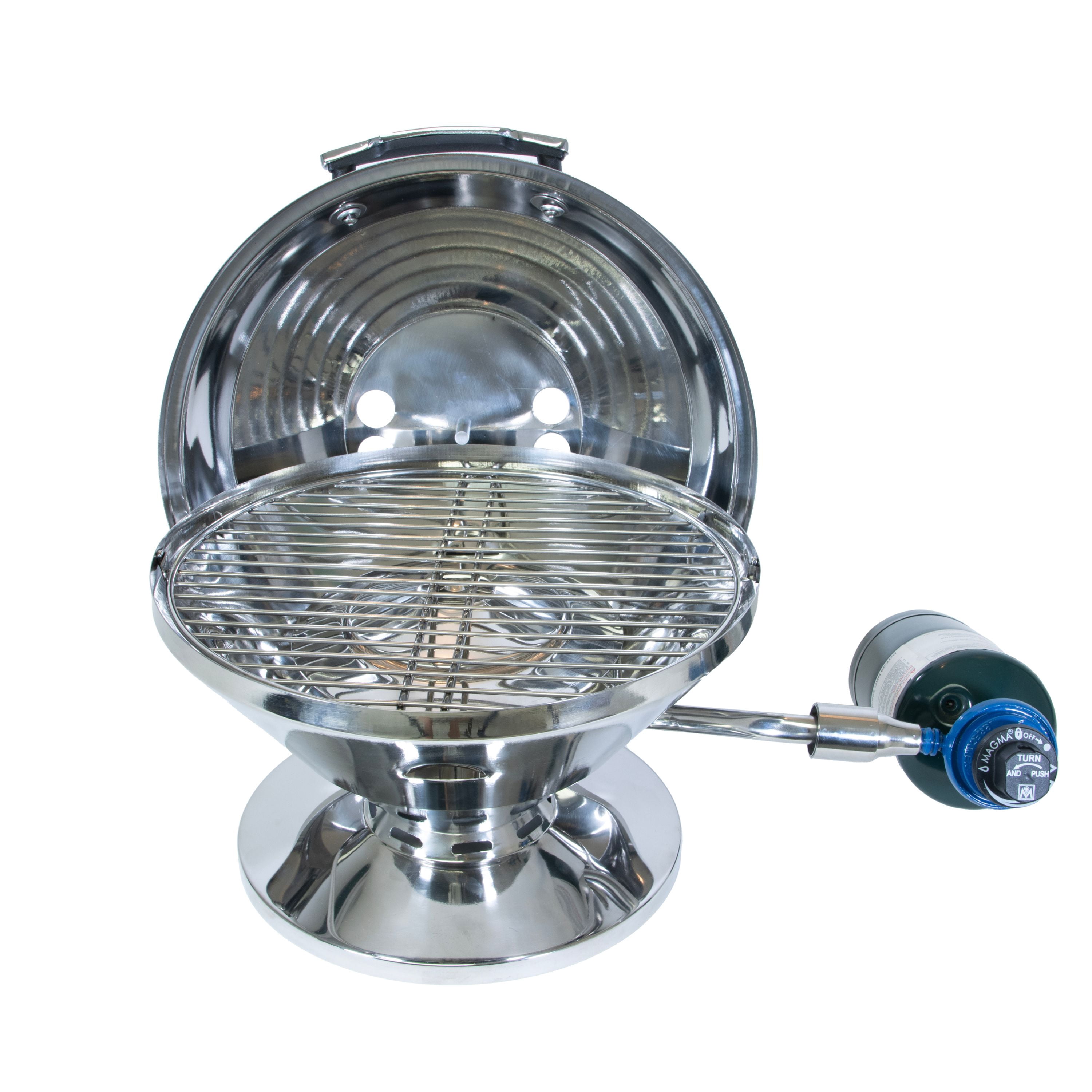 Magma C10-105 Beach Fire Stainless Steel Portable Gas Grill (Silver, 133 sq. in.) k3p2x