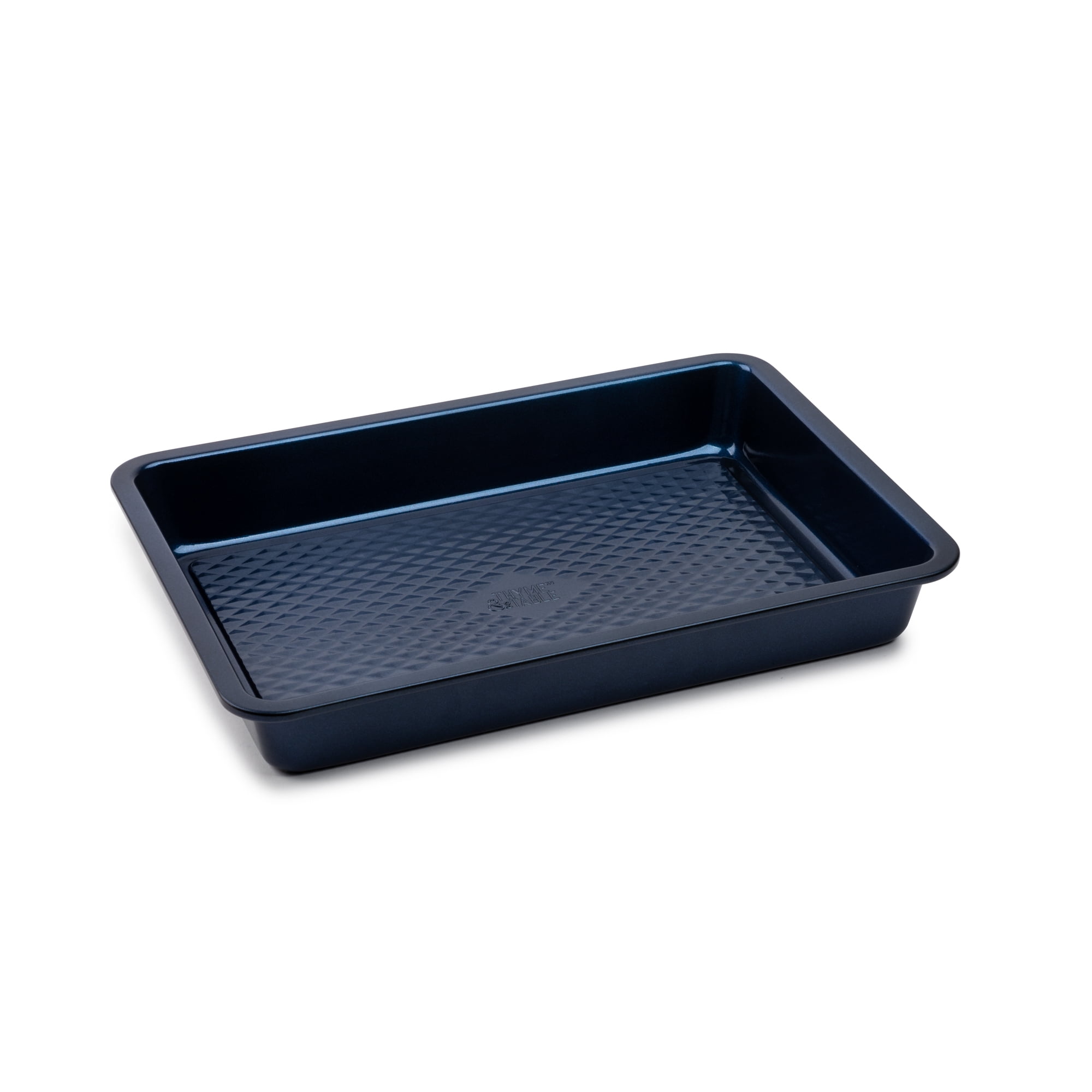 Thyme & Table Non-Stick Aluminized Steel Baking Set (Navy, 3pc) j6rox - Image 4
