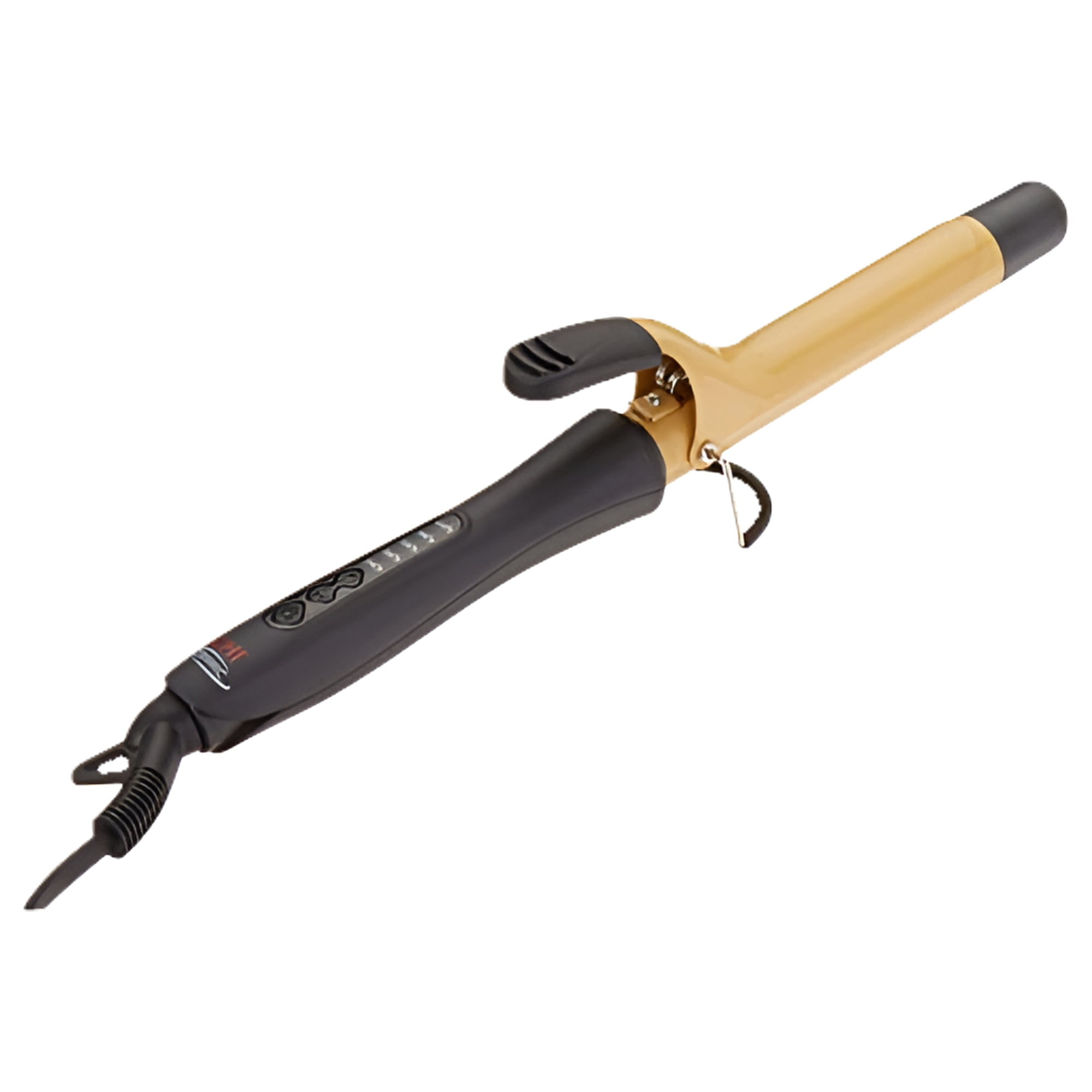 CHI Ceramic Tourmaline Curling Iron, Professional Hair Styling Tool (Black, 1 in) yjll0