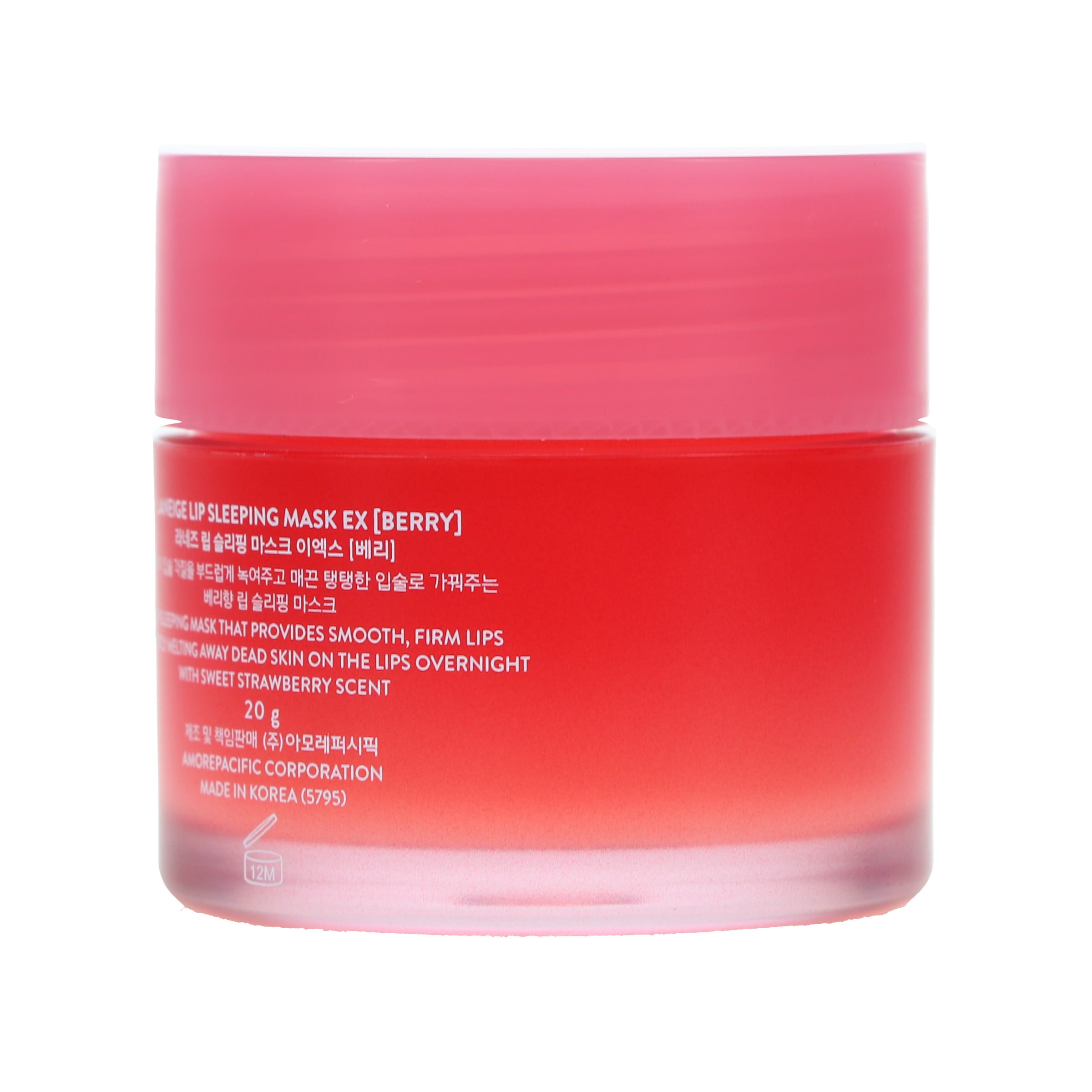 Laneige Lip Sleeping Mask Berry Intense Hydration Overnight Treatment (Pink, 0.7 oz) zx4fg