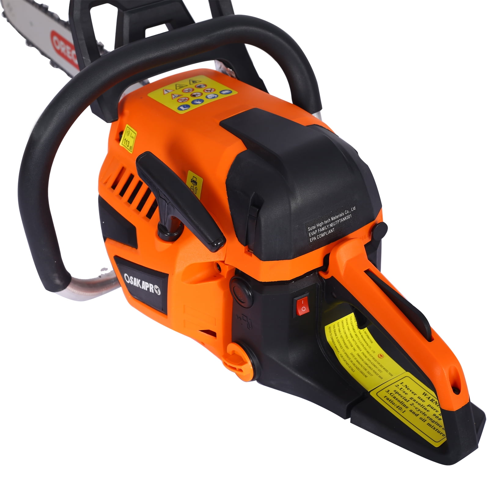 Generic 52cc Gasoline Chainsaw with 20 in Oregon Bar and Chain (20 in) k4pic
