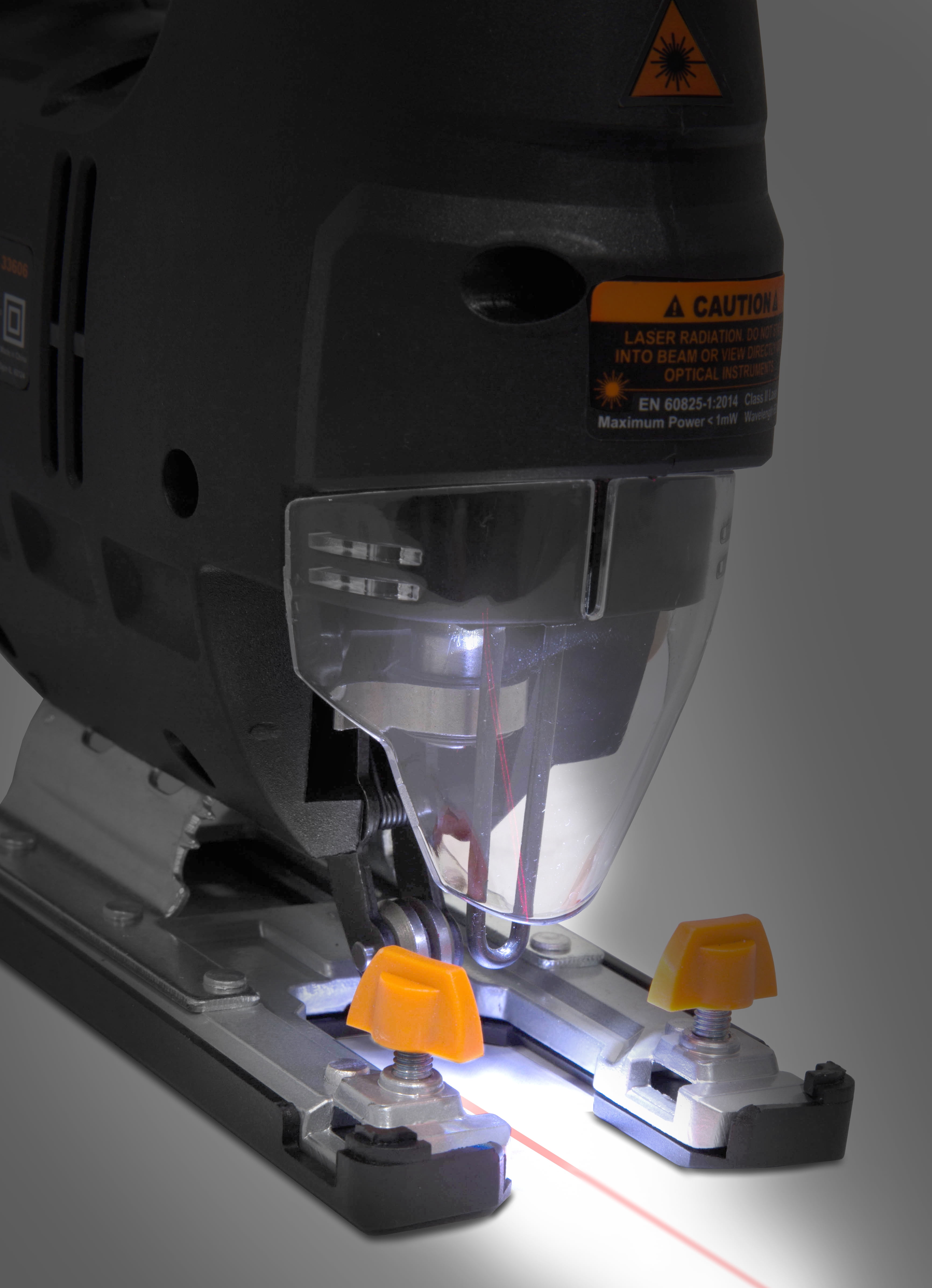 WEN 6.6-Amp Variable Speed Orbital Jig Saw with Laser and LED Light (Black, 1 Unit) 2qfk0