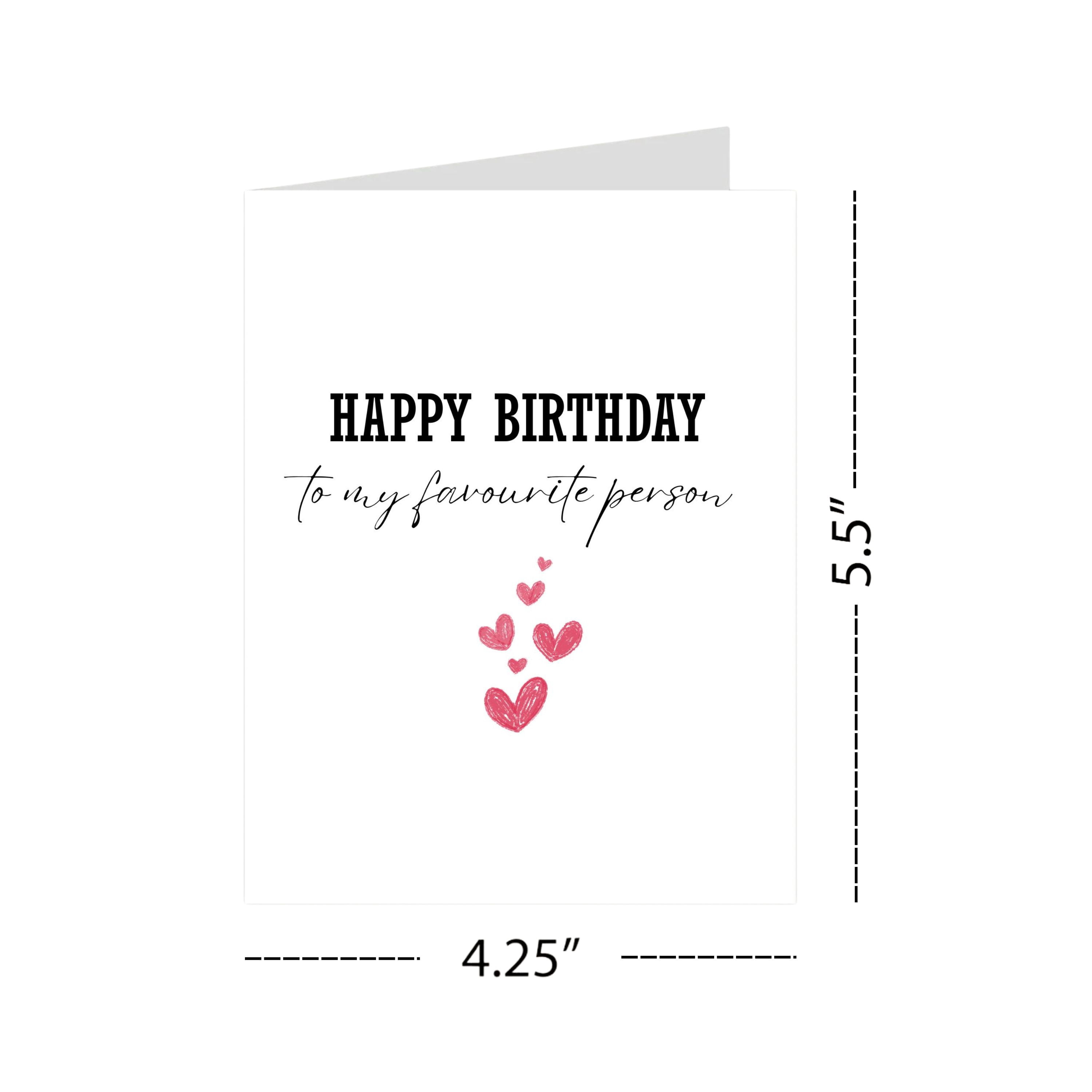 Generic Funny Birthday Card for Him, Husband, Boyfriend & Men (Greeting Card with Envelope, 5 in x 7 in) 7ol9j