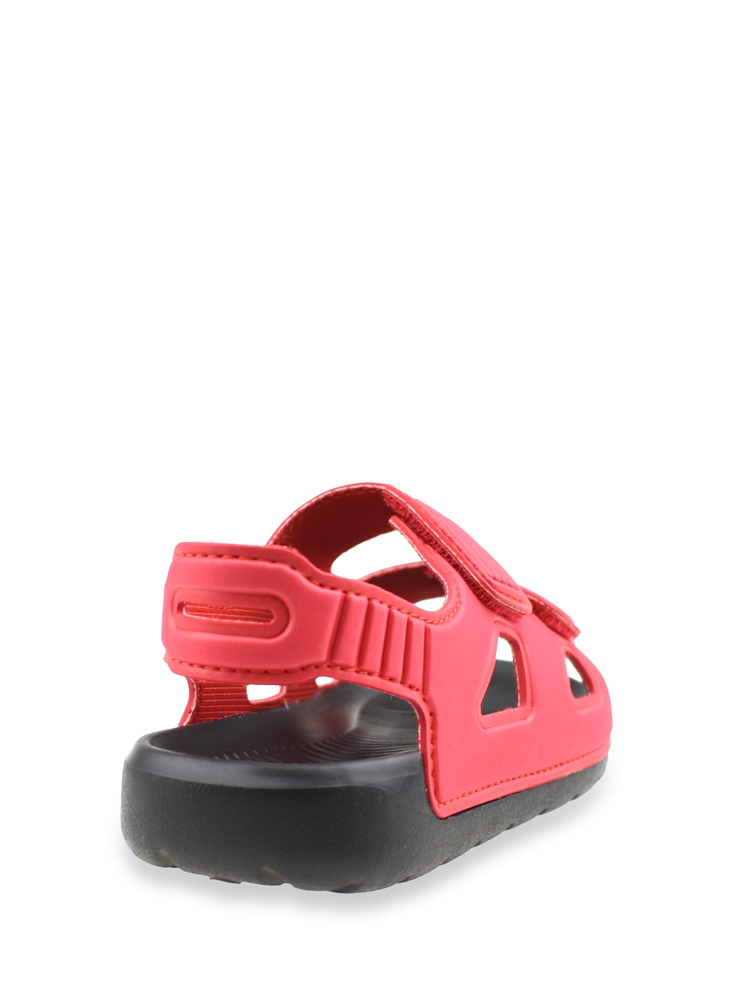 Wonder Nation Toddler Boy Two Strap Beach Slides (Red, 8 Toddler) dlxr8