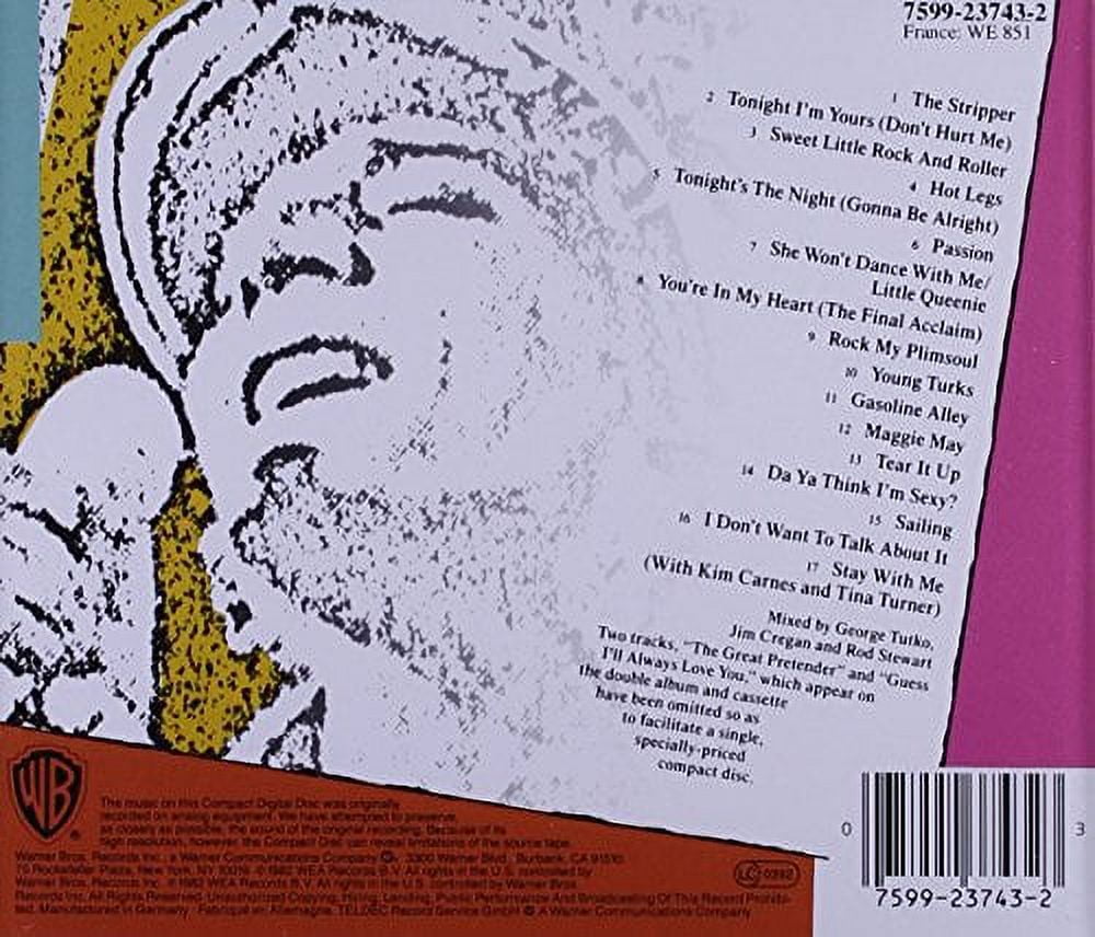 Warner Records Rod Stewart Absolutely Live Music CD (Standard Edition) lj77u
