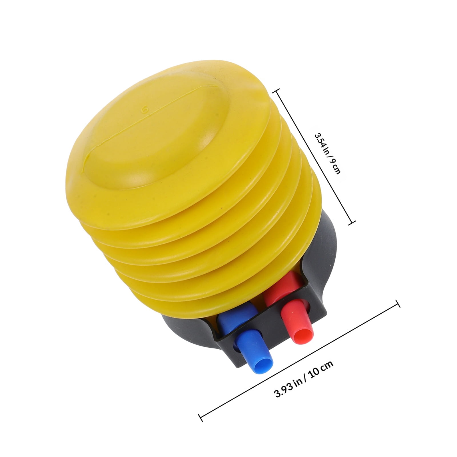 REOFLYUP Foot Pump Inflator Set for Balloons and Yoga Cushions (Multi-Color, 1 Pack) h40tj