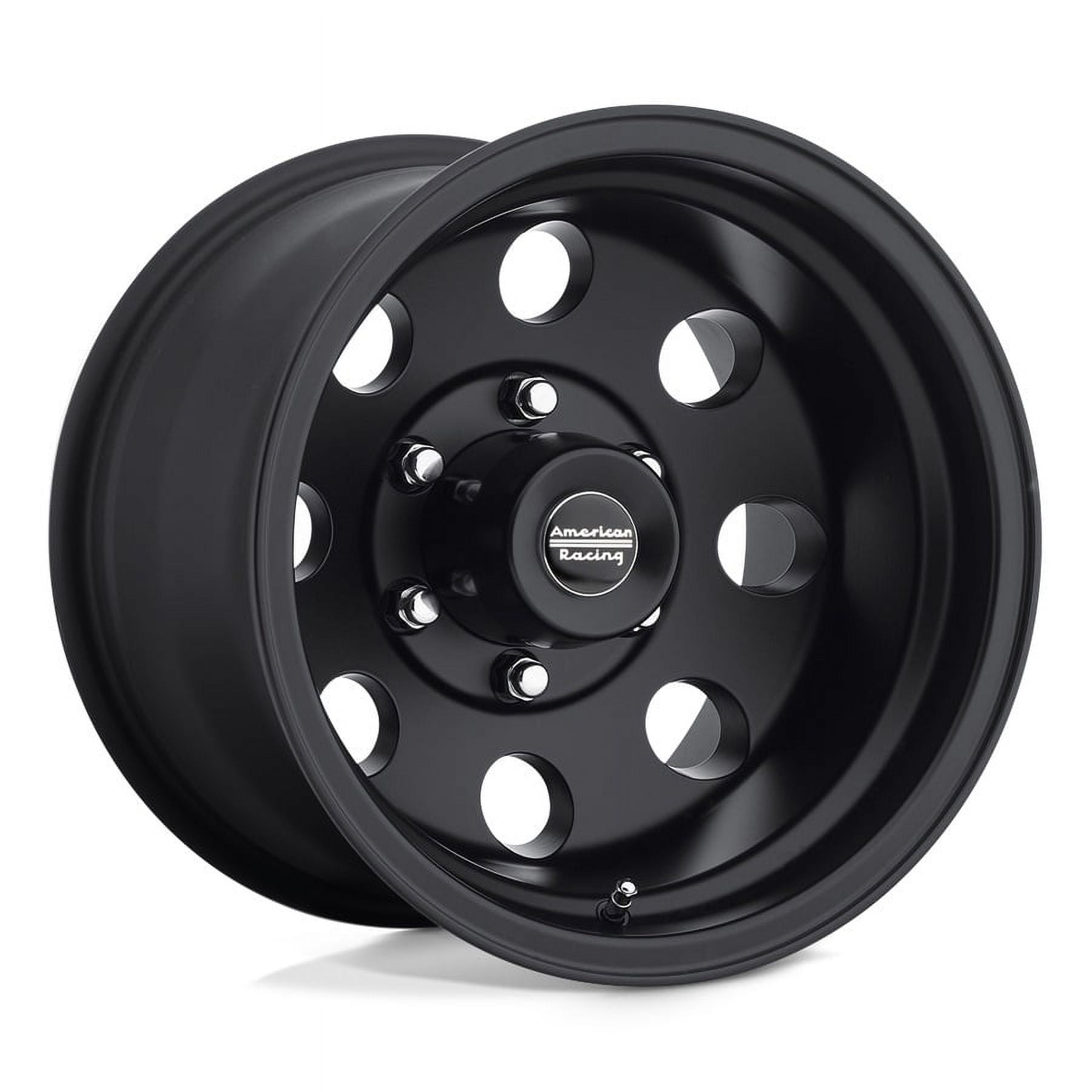 American Racing AR172 Baja Aluminum Wheel (Satin Black, 15x8 in) sbwuk