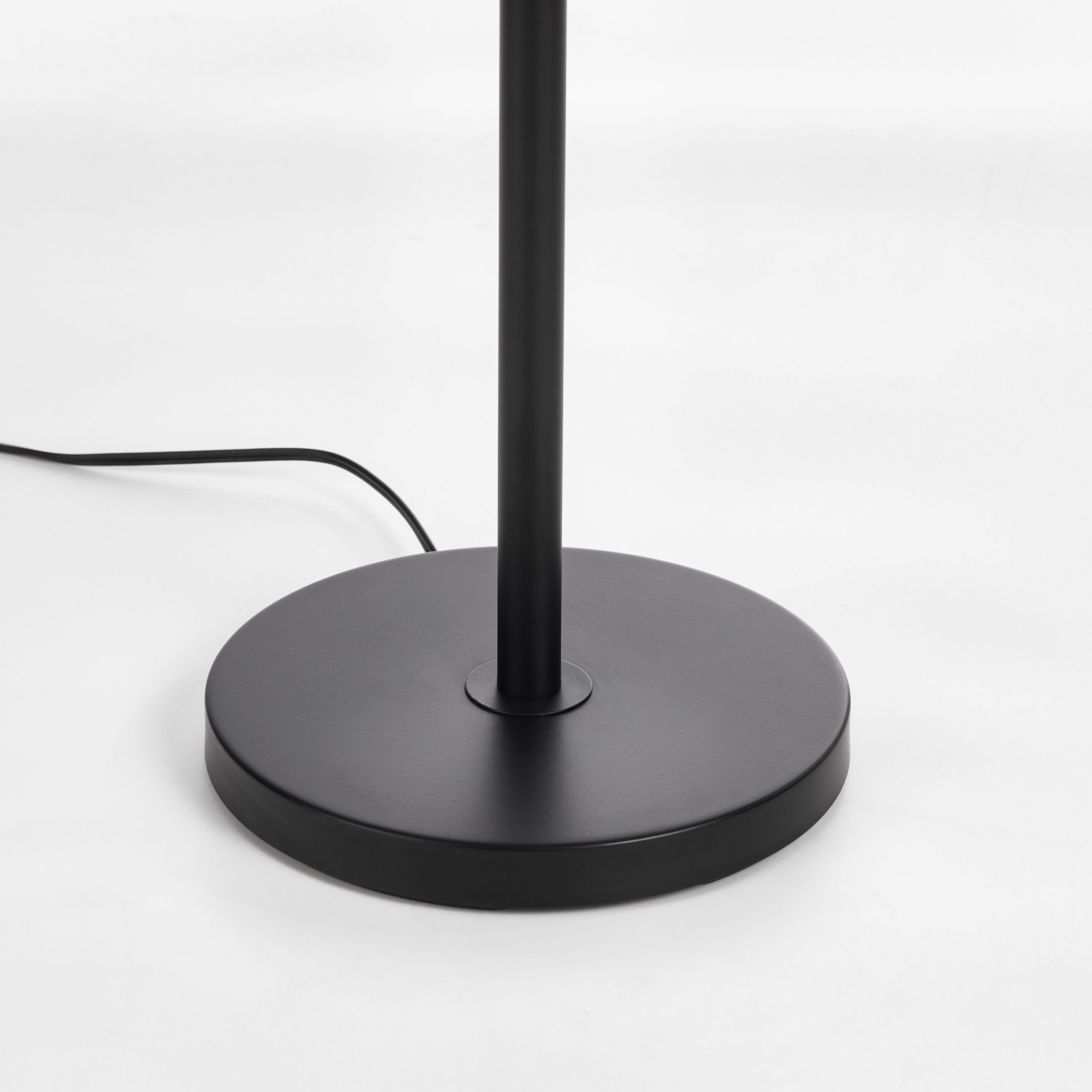 Kawoti Adjustable Height Floor Lamp, Modern Standing Lamp for Living Room and Office (Matte Black, 64.5 in) yl7vs