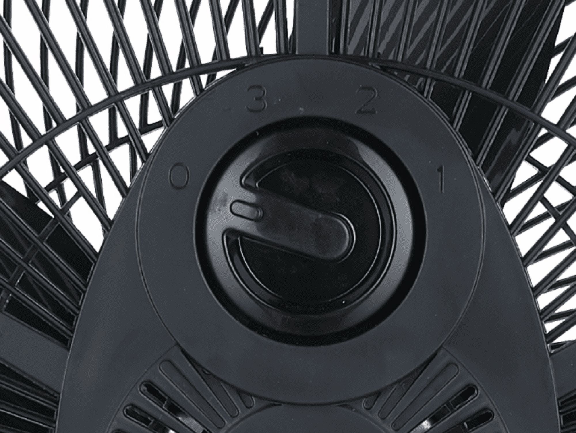 Pelonis 20-Inch Air Circulator Floor Fan with Wall Mount Option (Black, 20 in) nlnkg
