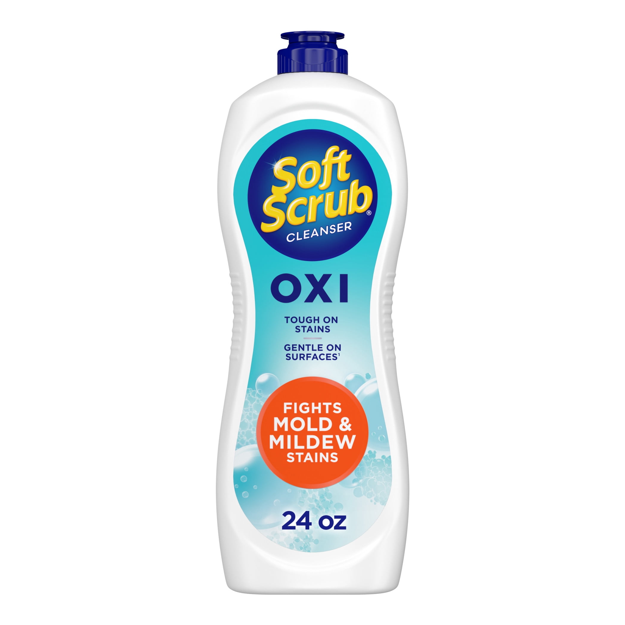 Soft Scrub Oxi Multi-Surface Cleaner, Stain Fighting Deep Cleaning Power (24 oz) 7h0s5