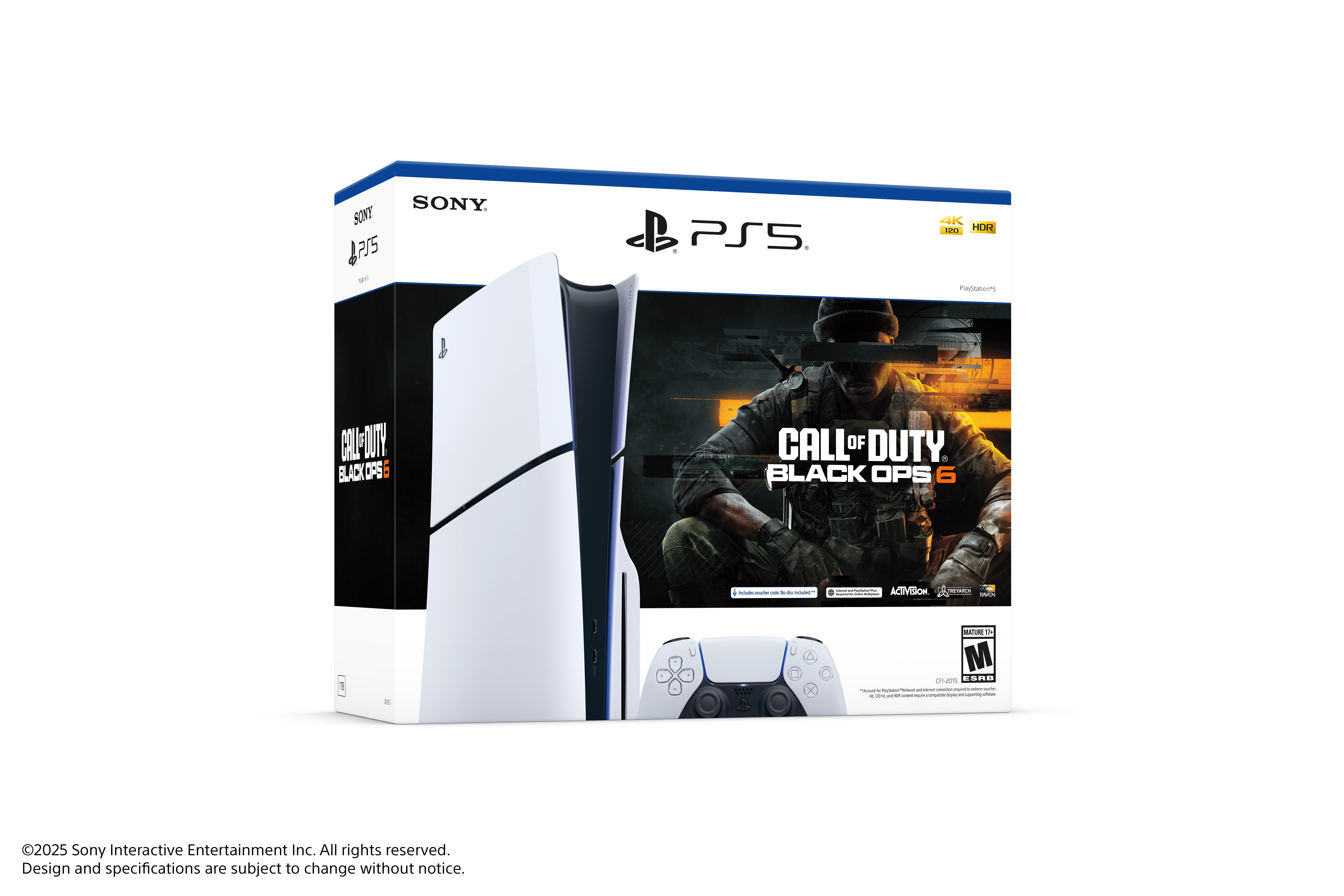 PlayStation 5 Disc Edition Console with Call of Duty: Black Ops 6 Bundle (Black, 1 TB) sdmhc