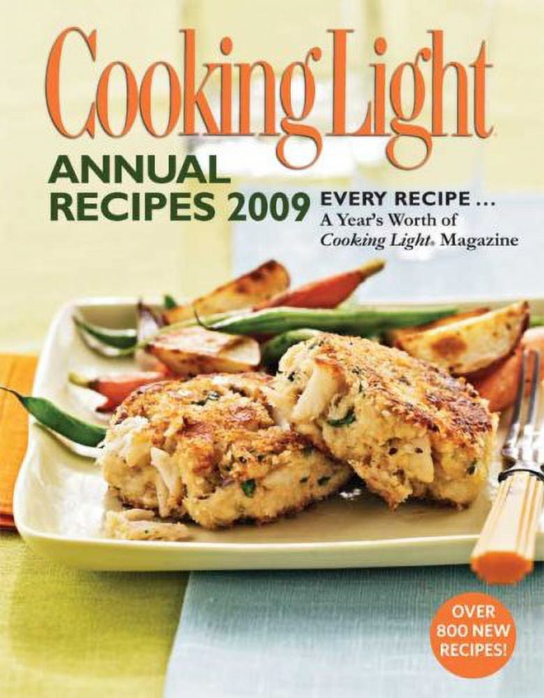 Oxmoor House Cooking Light Annual Recipes 2009 Cookbook (Hardcover) qh3u0
