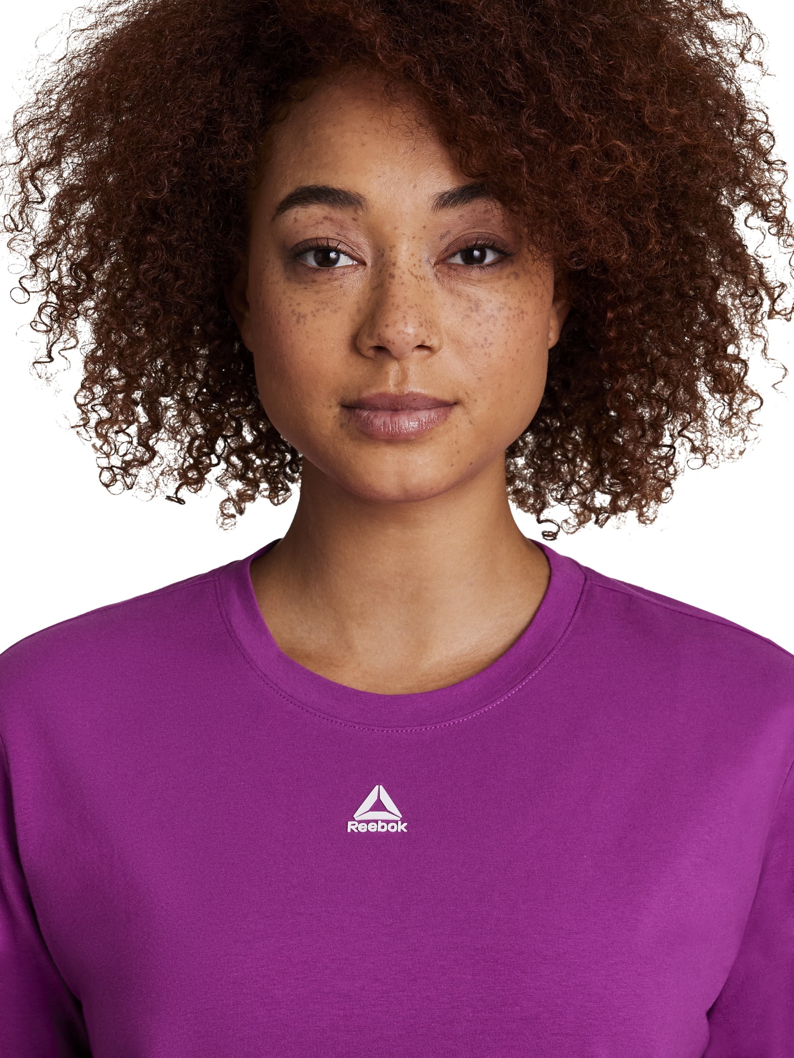 Reebok Women's Energy Short Sleeve Tee Moisture-Wicking Athletic Shirt (Black, XS) odvos