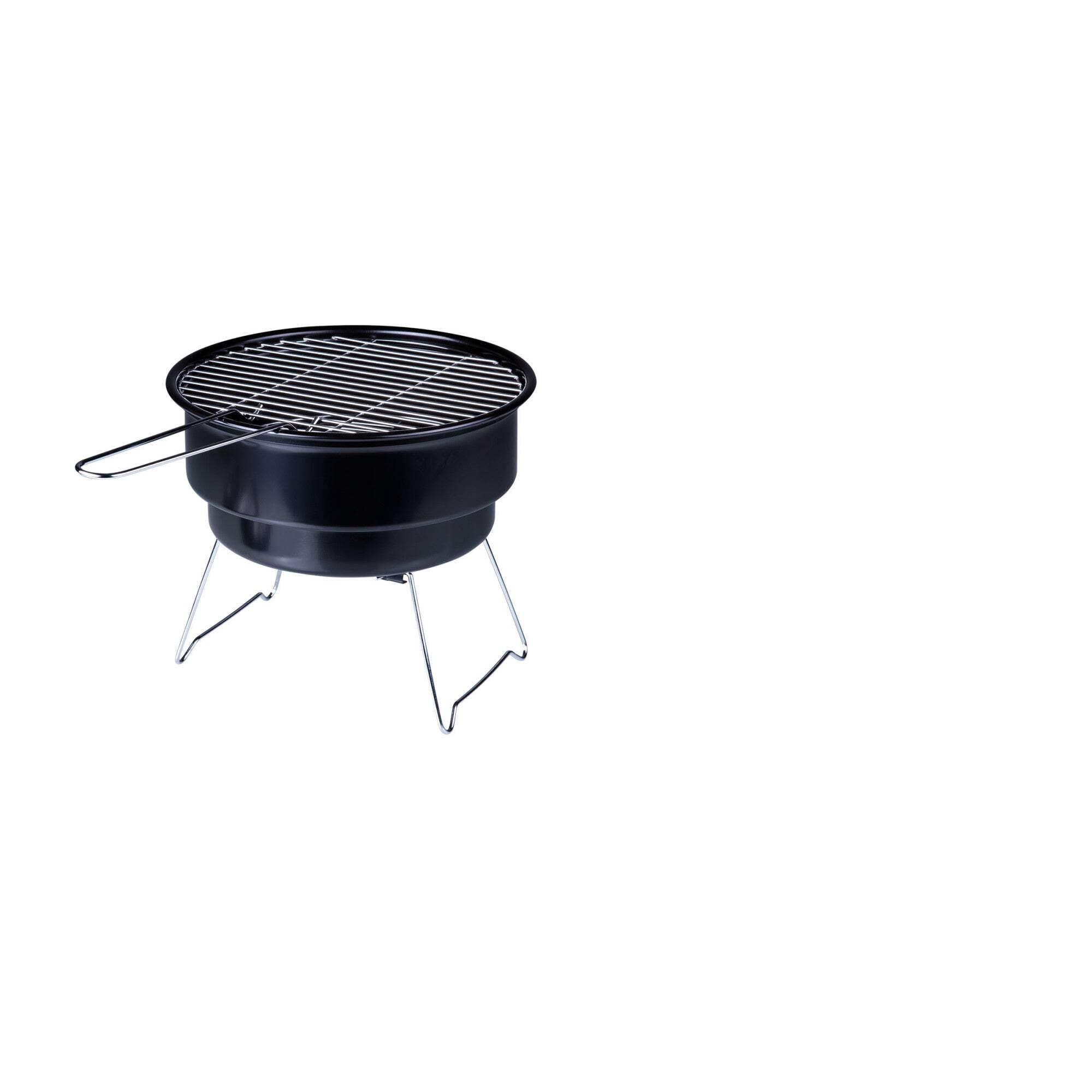 Oniva Caliente Portable Charcoal Grill and Cooler Tote (Black, 12 in x 12 in) tlda2