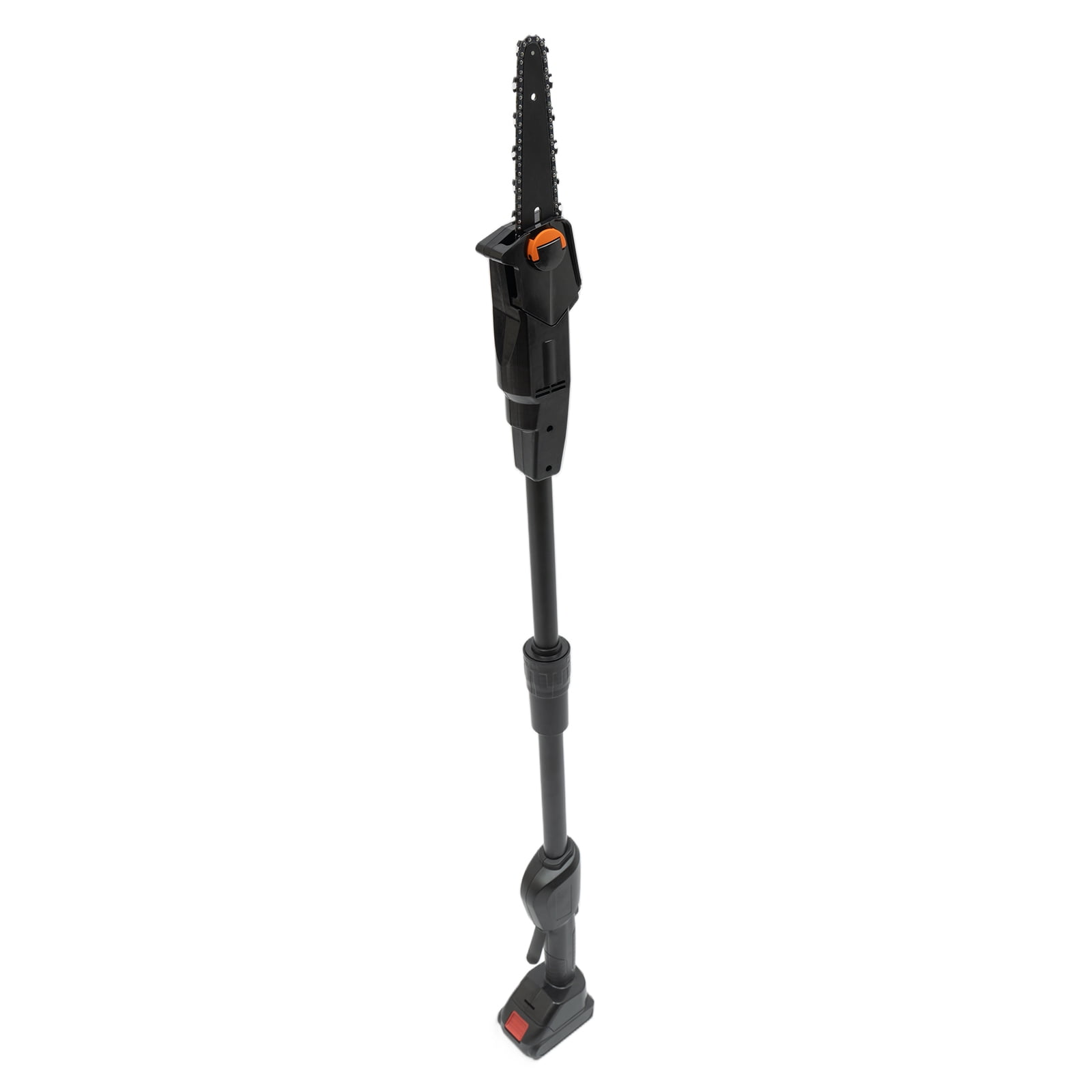 YIYIBYUS Cordless Pole Saw Electric Chainsaw with Adjustable Reach and Rechargeable Battery (Black, 4.1 ft) 7vx6v