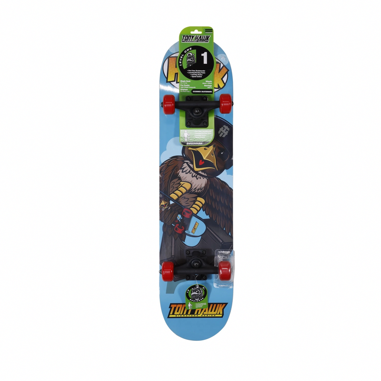 Tony Hawk 31-inch Complete Skateboard for Beginners (Black, 31 in x 7.5 in) 6wzhj