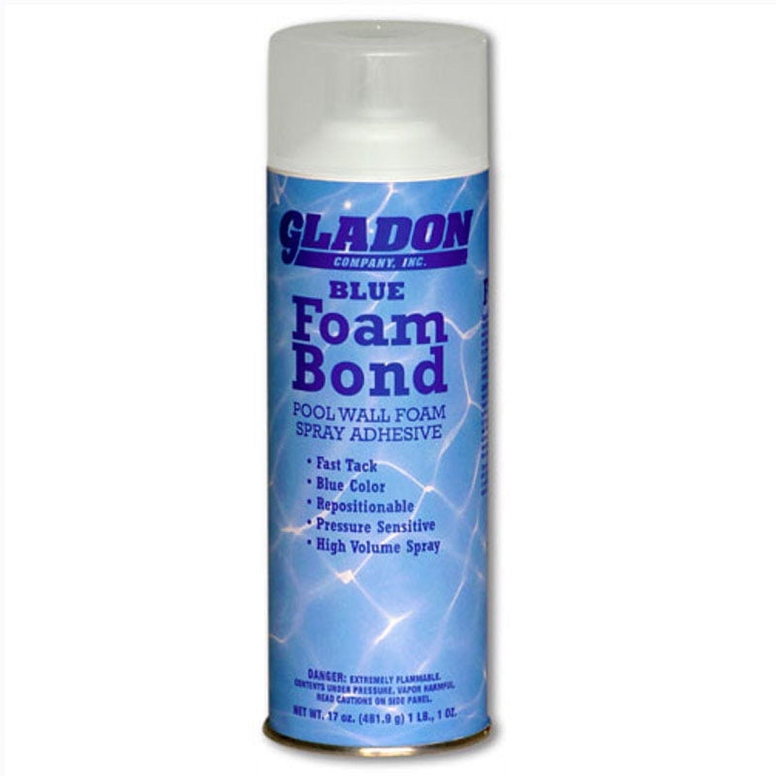 Gladon Foam Bond Spray Adhesive for Wall Foam Installation (Blue, 17 oz) rluk1