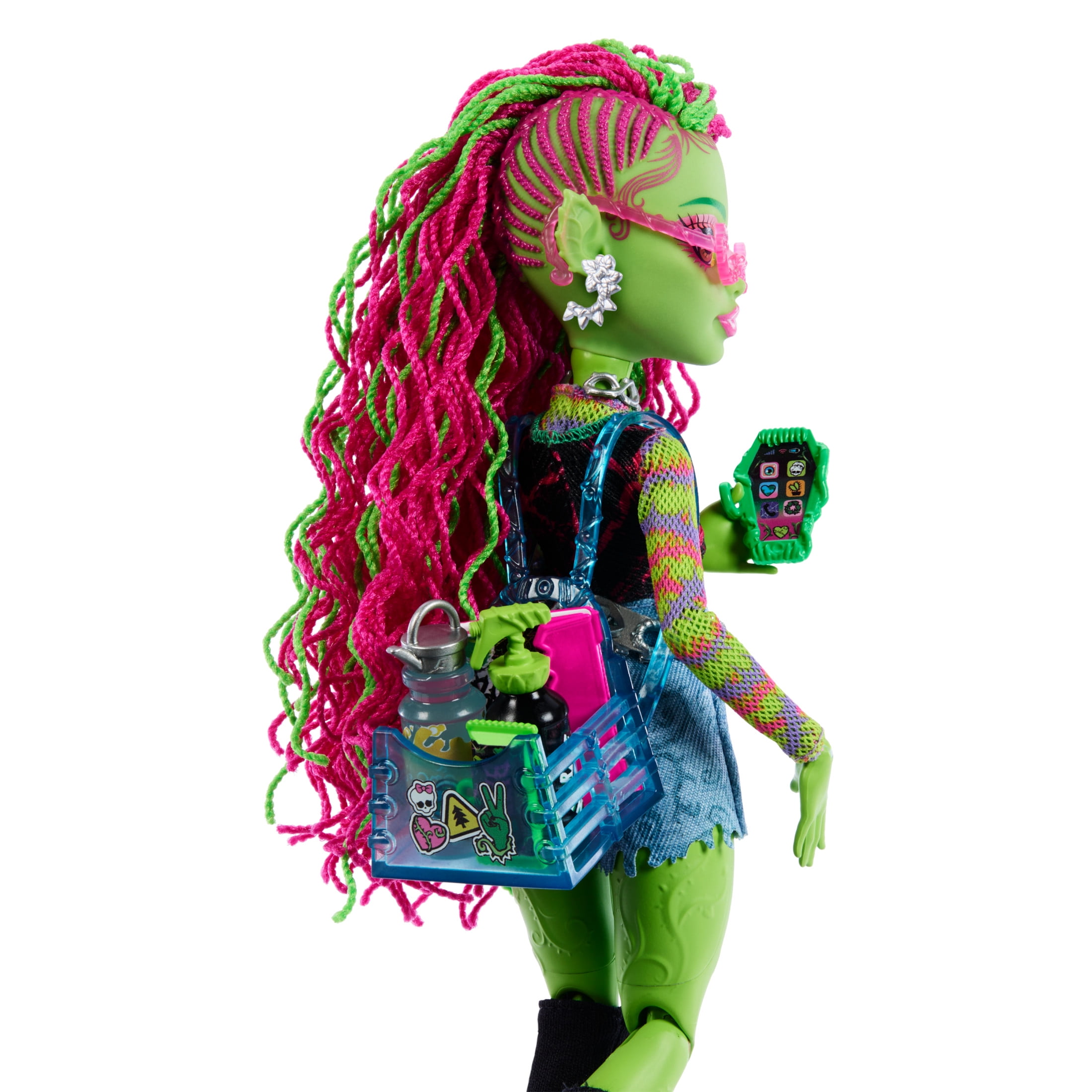 Monster High Venus McFlytrap Fashion Doll with Pet Chewlian and Accessories (11 in) s1vvp