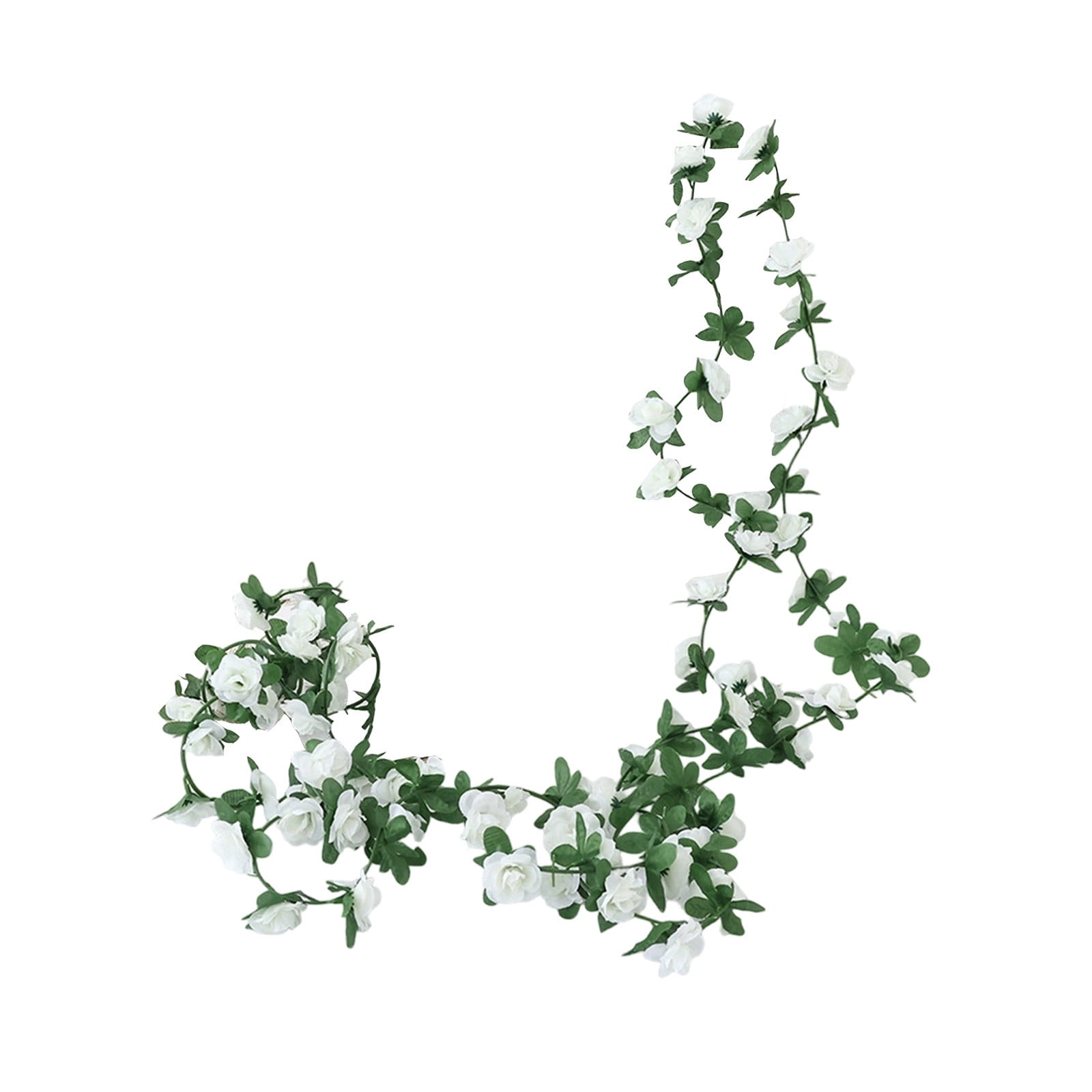 Skegnu Artificial Peony Flower Garland Silk Hanging Vine for Wedding Arch and Home Decor (78 in) 8z6sd