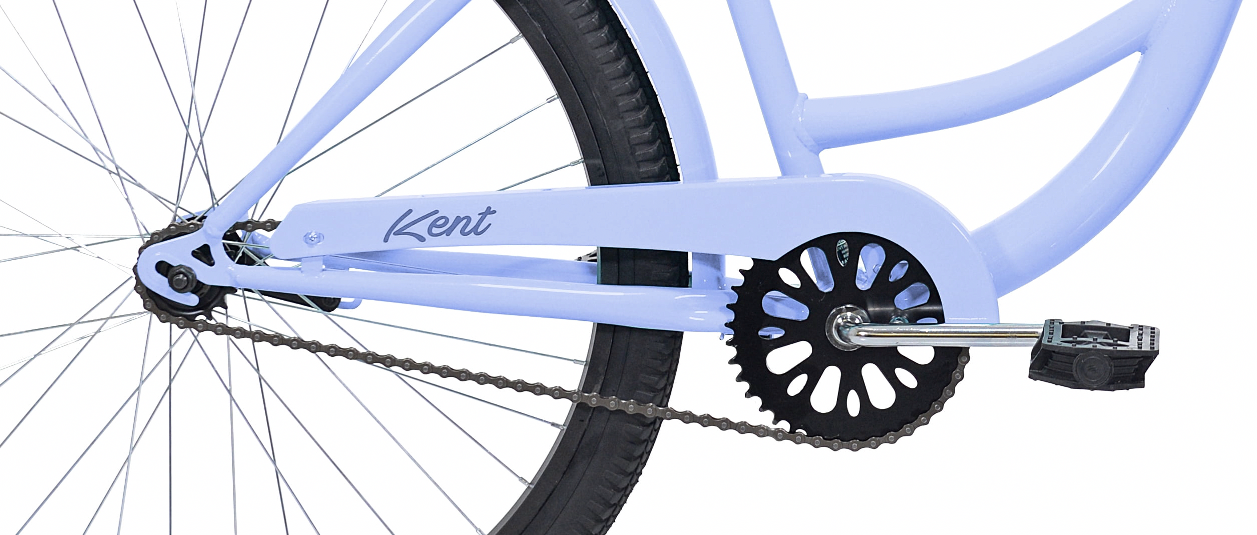 Kent Bicycles Seachange Beach Cruiser Bike for Women (Periwinkle Blue, 26 in) fveps