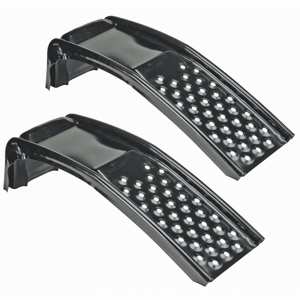 Uriah Products Heavy Duty Steel Car Ramps for Vehicle Maintenance (Black, 8000 lb Capacity) yqhg3