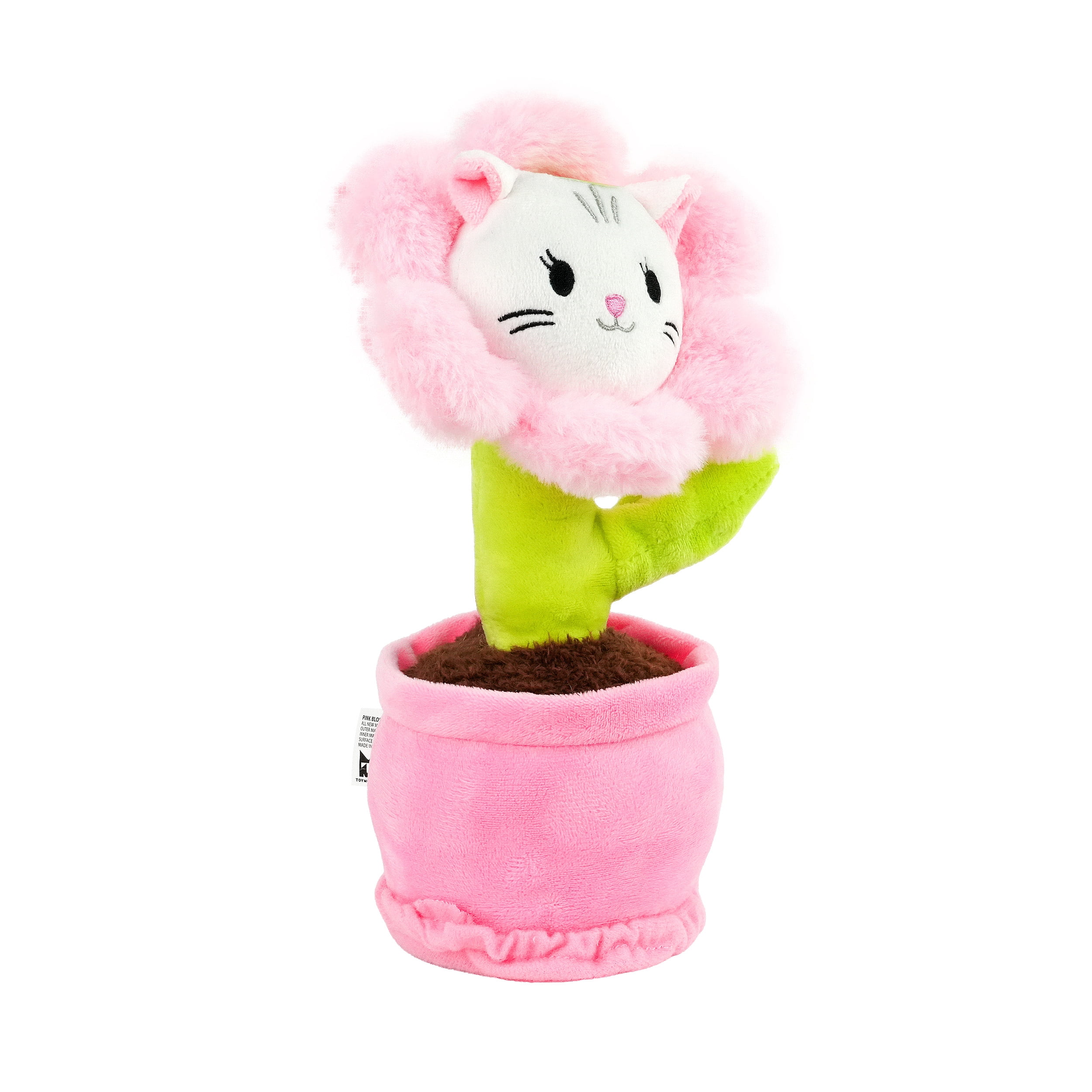 ToyMonster i love aromie Posypurr Hibiscus Scented Flower Plush Toy with Visible Magic Mist (Hibiscus, 10.6 in) 8hjzb