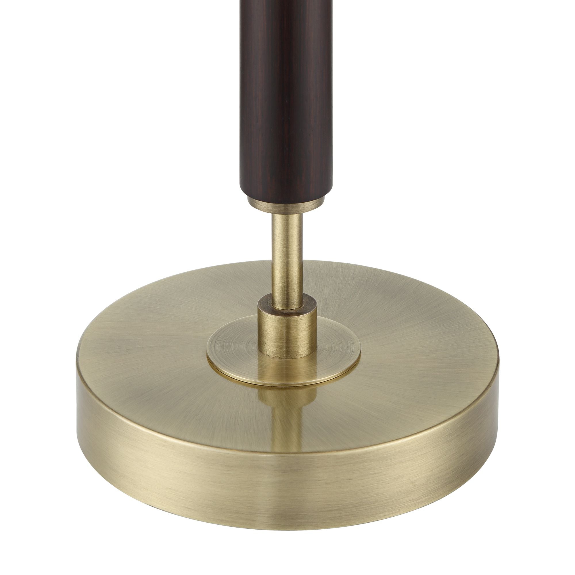 Possini Euro Design Wyndham Mid Century Modern Desk Lamp with Dual USB Ports (Black, 23 in) 8wyk4