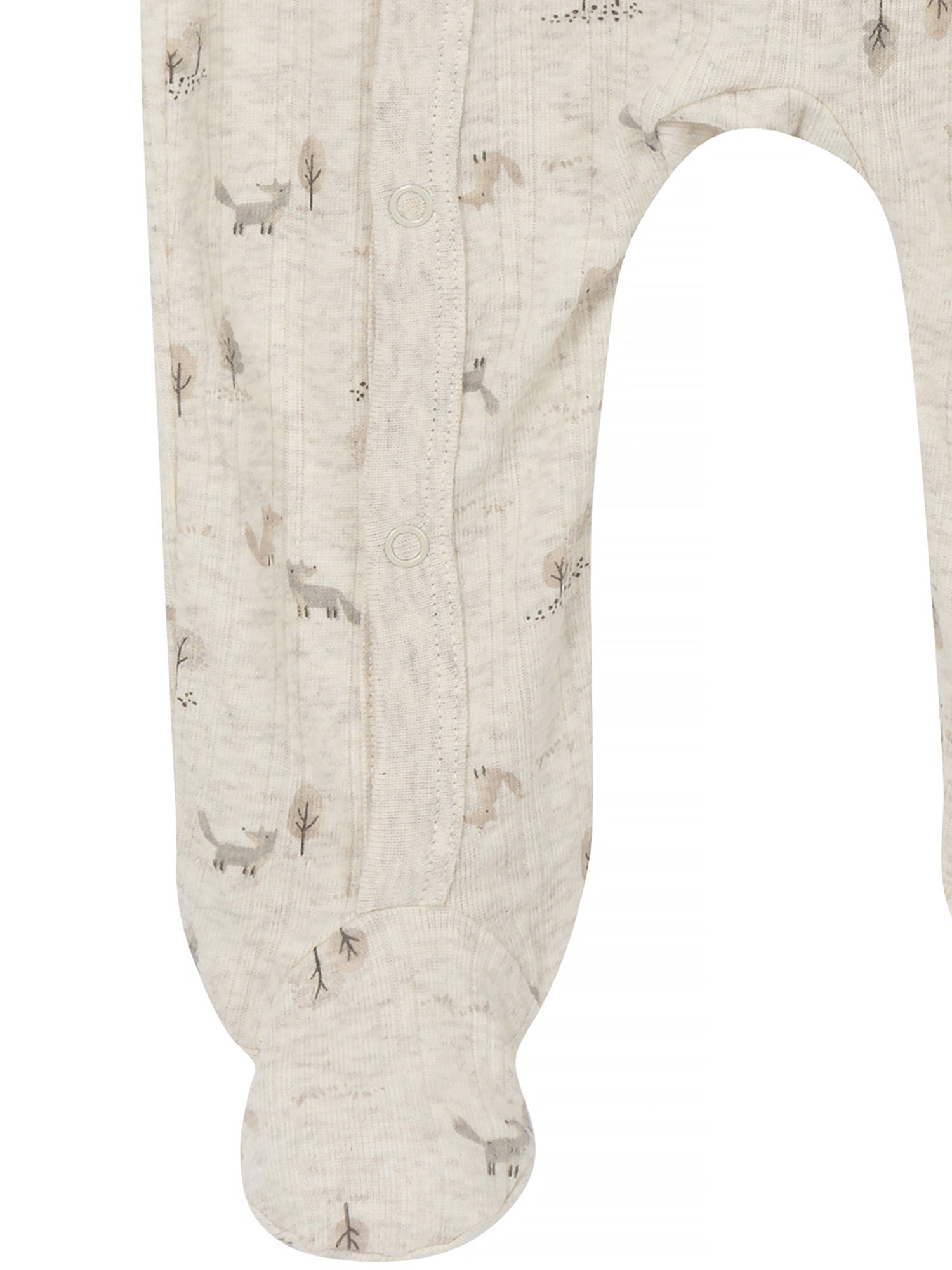 Gerber Gender Neutral Sleep 'N Play Footed Pajamas (Soft Cotton, 2-Pack, Preemie - 6/9 Months) cvfvw