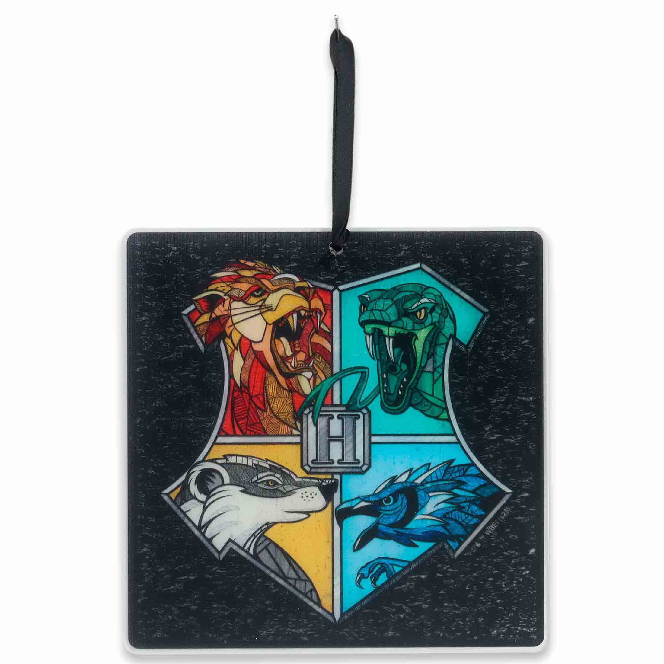 Harry Potter Hogwarts Crest Die Cut Acrylic Wall Decor (Blue, 6 in) 9f0b0