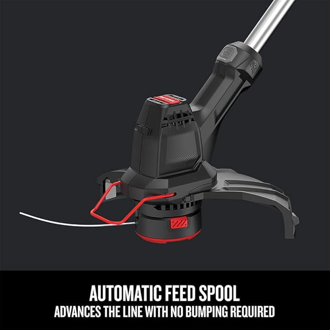 CRAFTSMAN Corded Electric String Trimmer and Edger, 12-Inch Cutting Path (CMEST900) u4mgl
