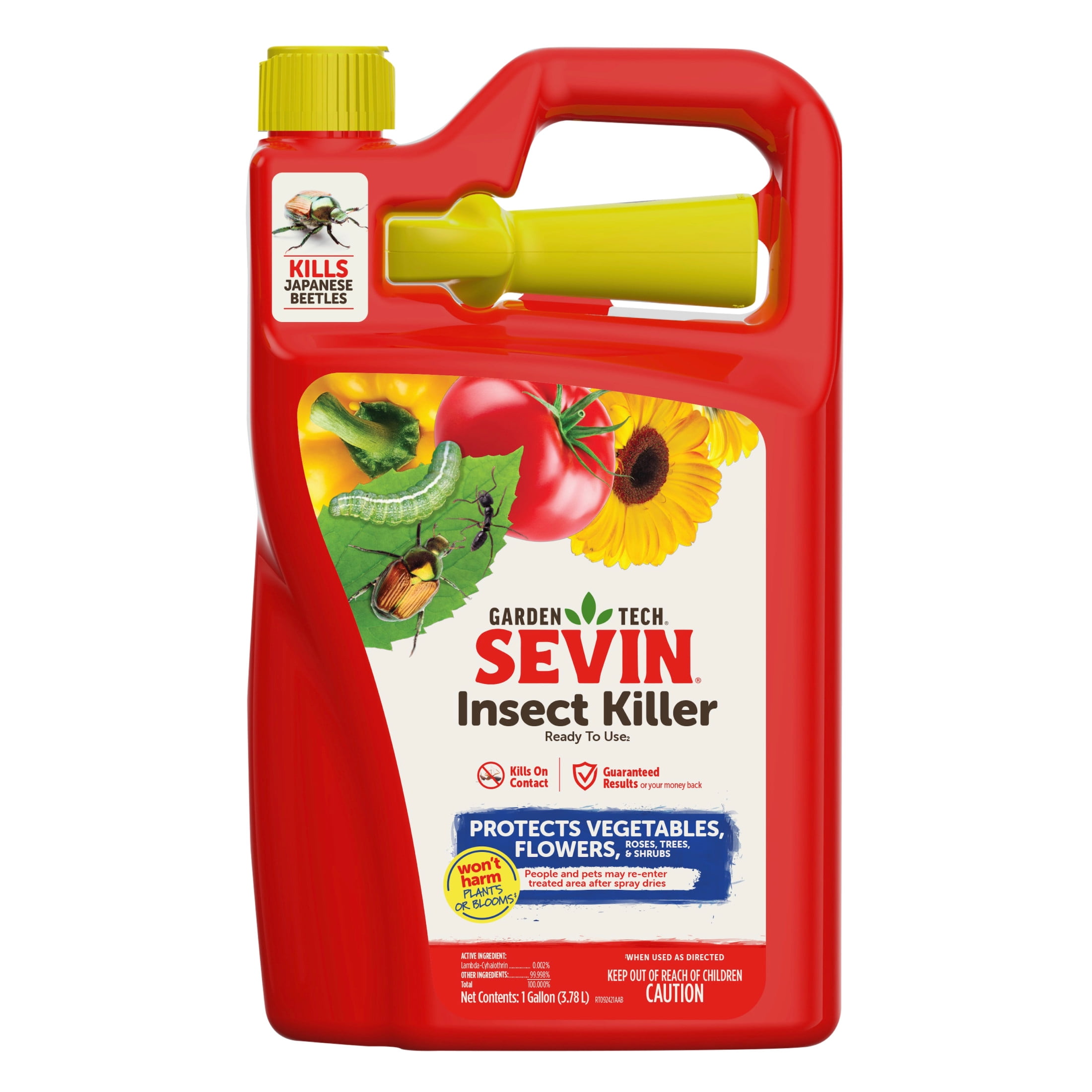 Sevin Insect Killer Ready-to-Use Spray for Gardens and Landscapes (128 fl oz) wul0j