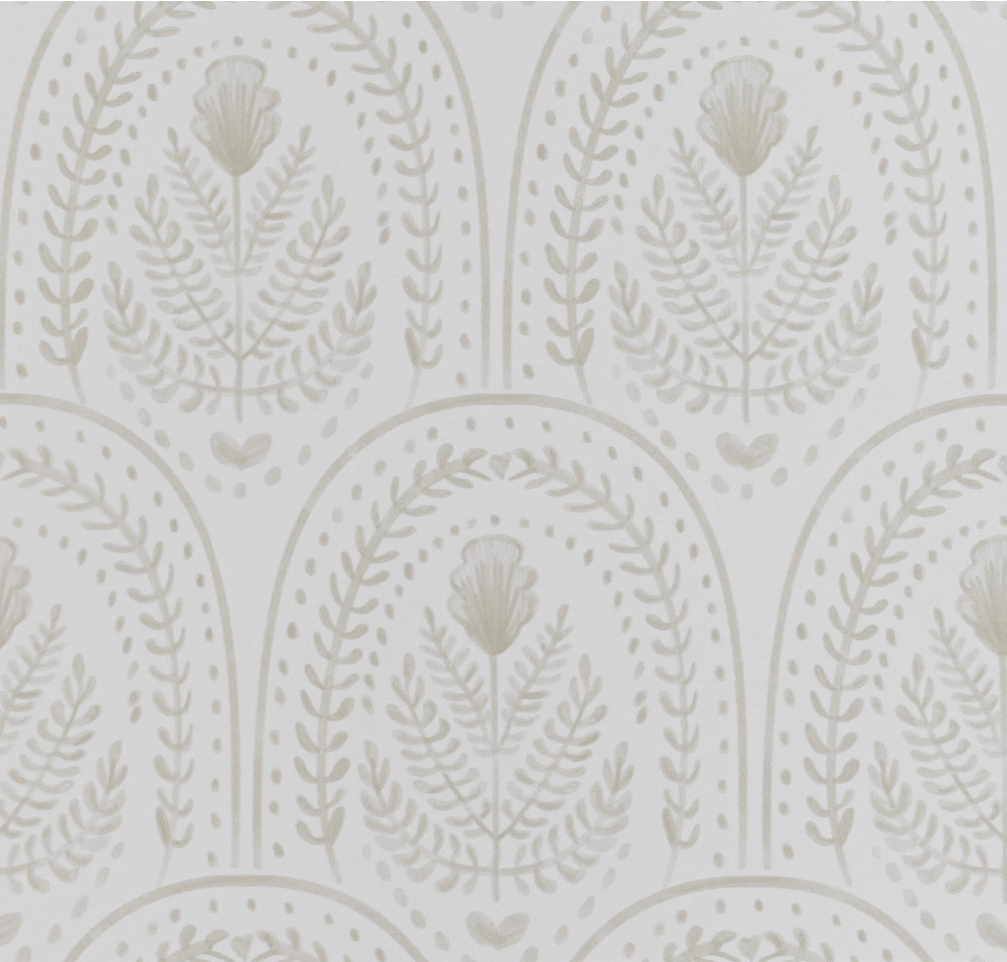 UMIGGEE Boho Peel and Stick Wallpaper, Removable Self-Adhesive Contact Paper for Home Decor (White, 118-in x 17.3-in) 303o3
