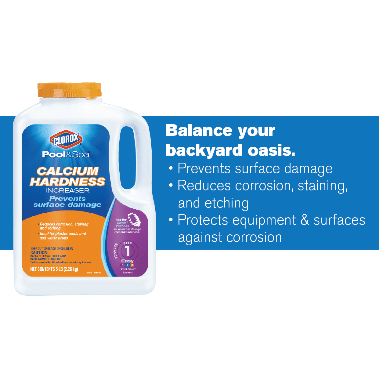 Clorox Pool&Spa Calcium Hardness Increaser for Swimming Pool Maintenance (5 lb) gkahf - Image 3