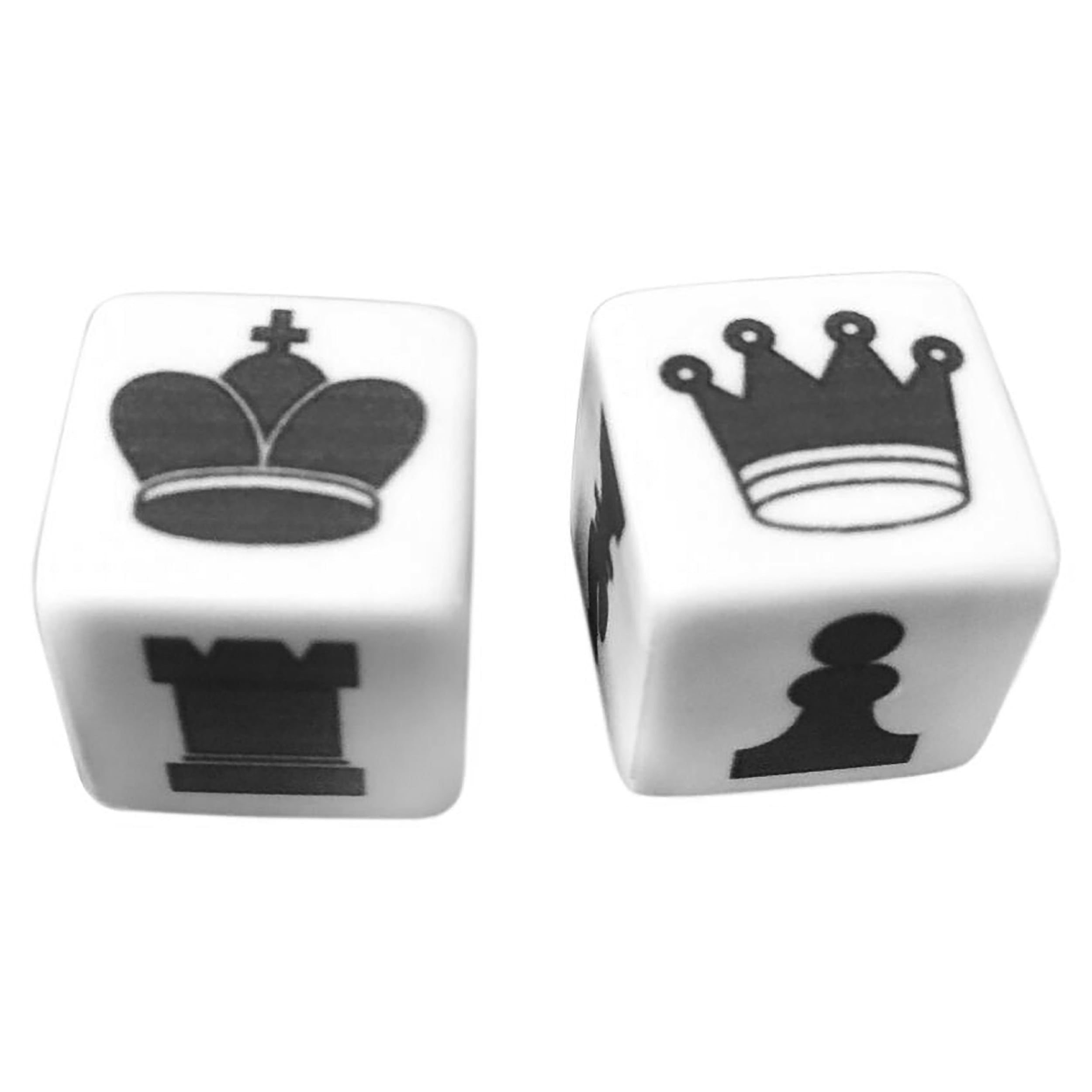 WE Games Equalizer Chess Dice Set (2 Piece Set) yacpz