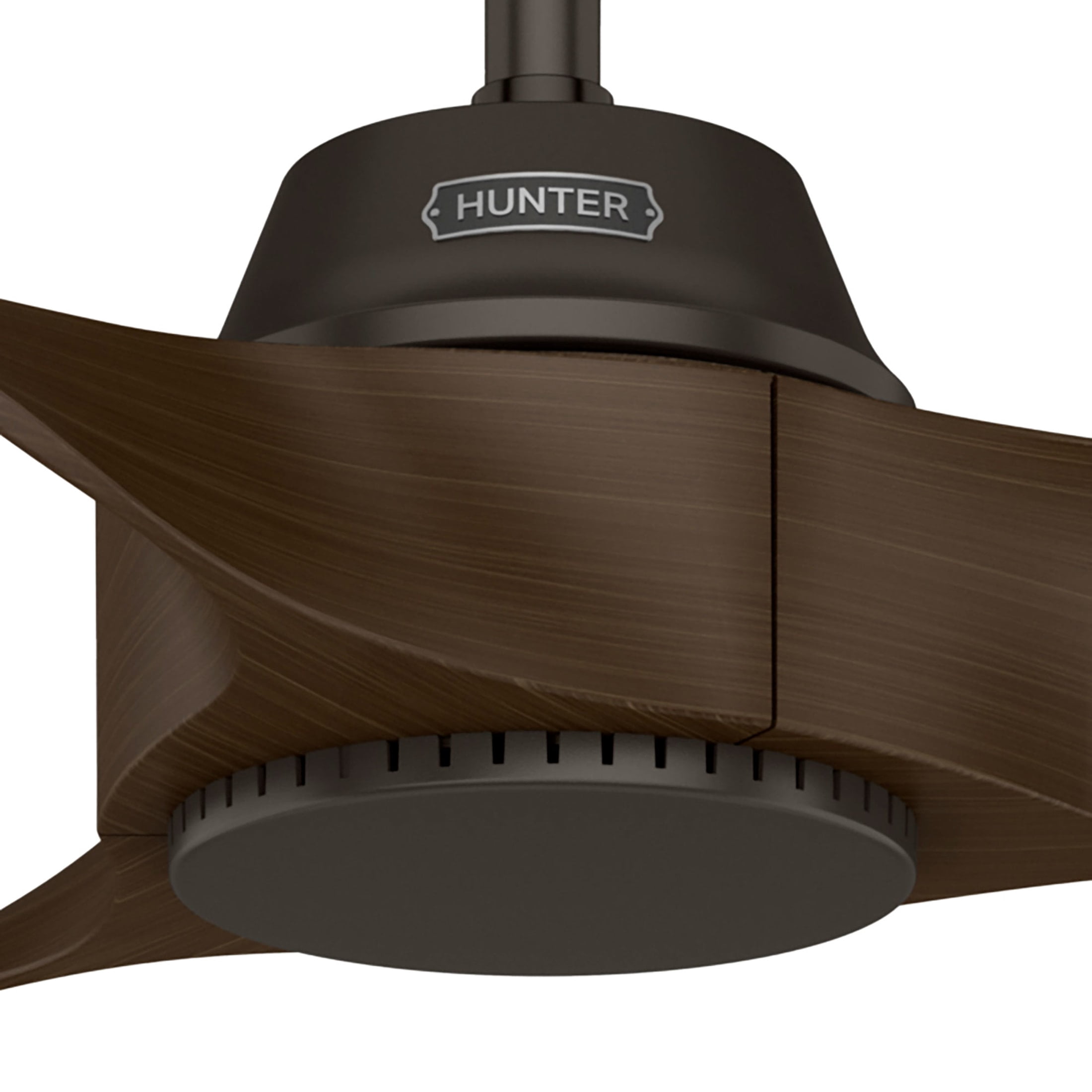 Hunter Mosley Indoor/Outdoor Ceiling Fan with Wall Control (Premier Bronze, 60 in) 3yakt