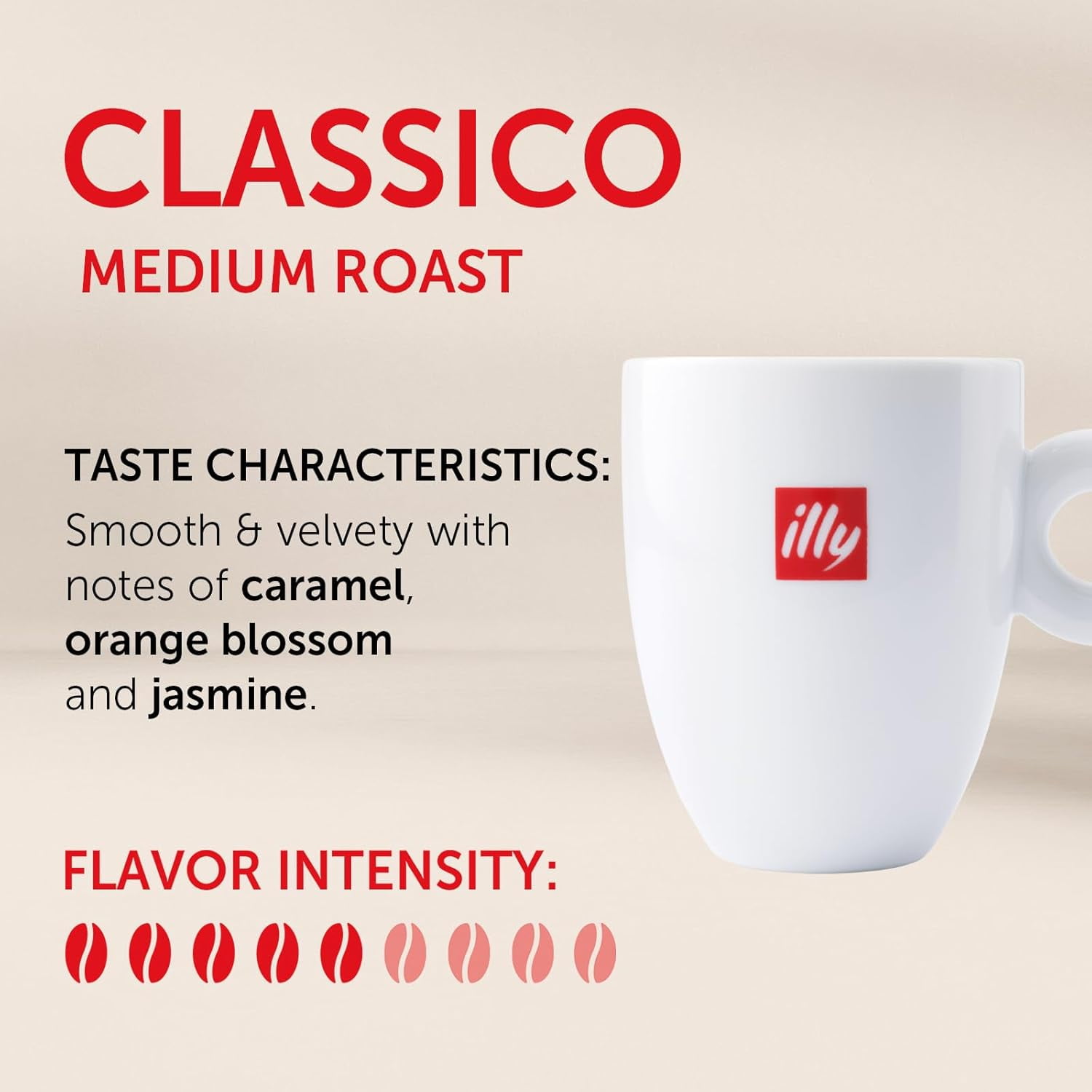 illy Classico Medium Roast Coffee Pods, Smooth Arabica Blend (20 Ct) gtdzc