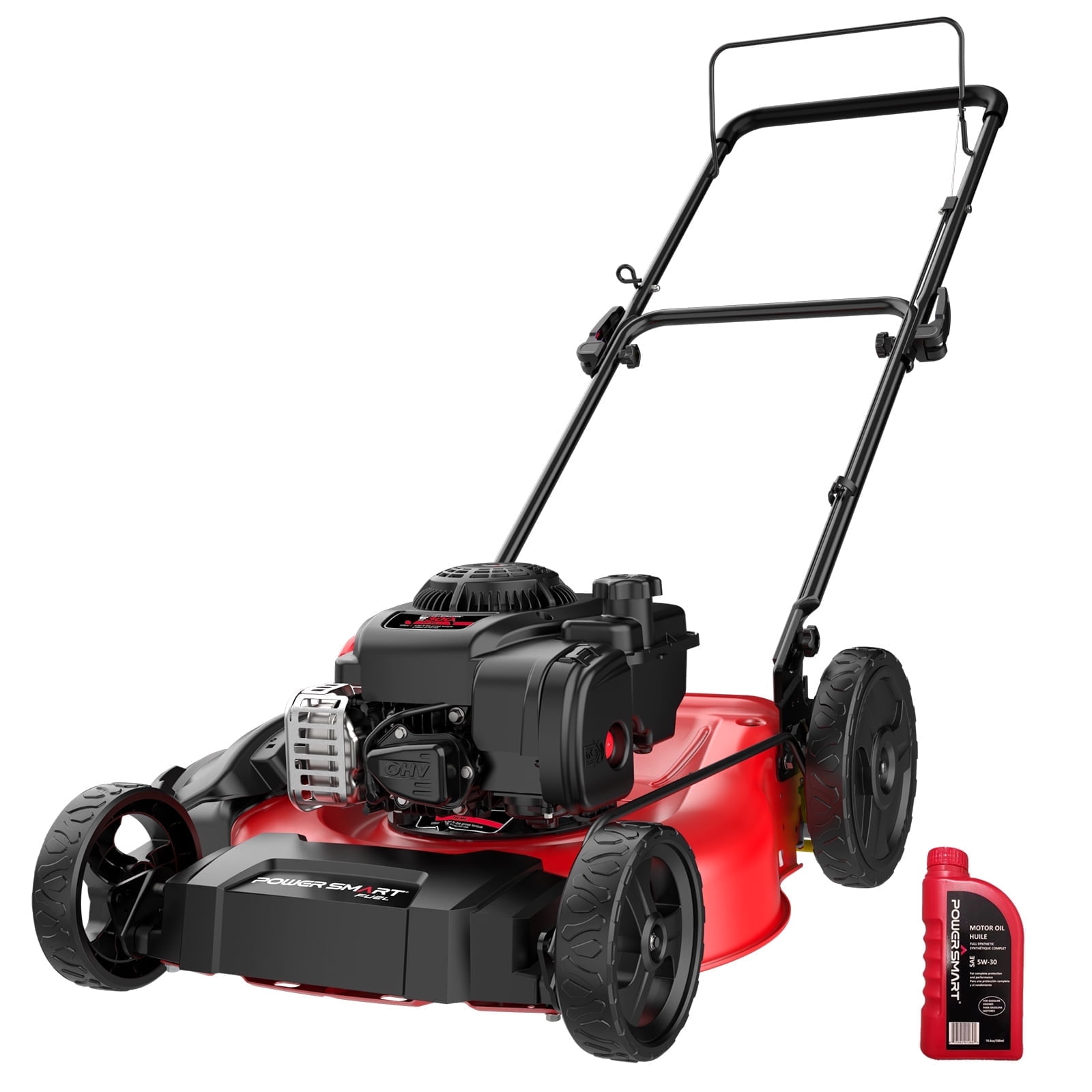 PowerSmart 21 in. 2-in-1 Gas Push Mower with Briggs and Stratton 125cc Engine (21 in) mqc8e