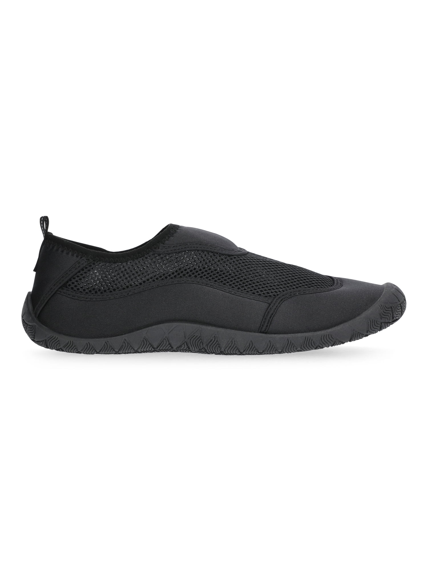 Athletic Works Women's Water Shoes, Quick-Dry Mesh Slip-On (Black, 8 US) miucg